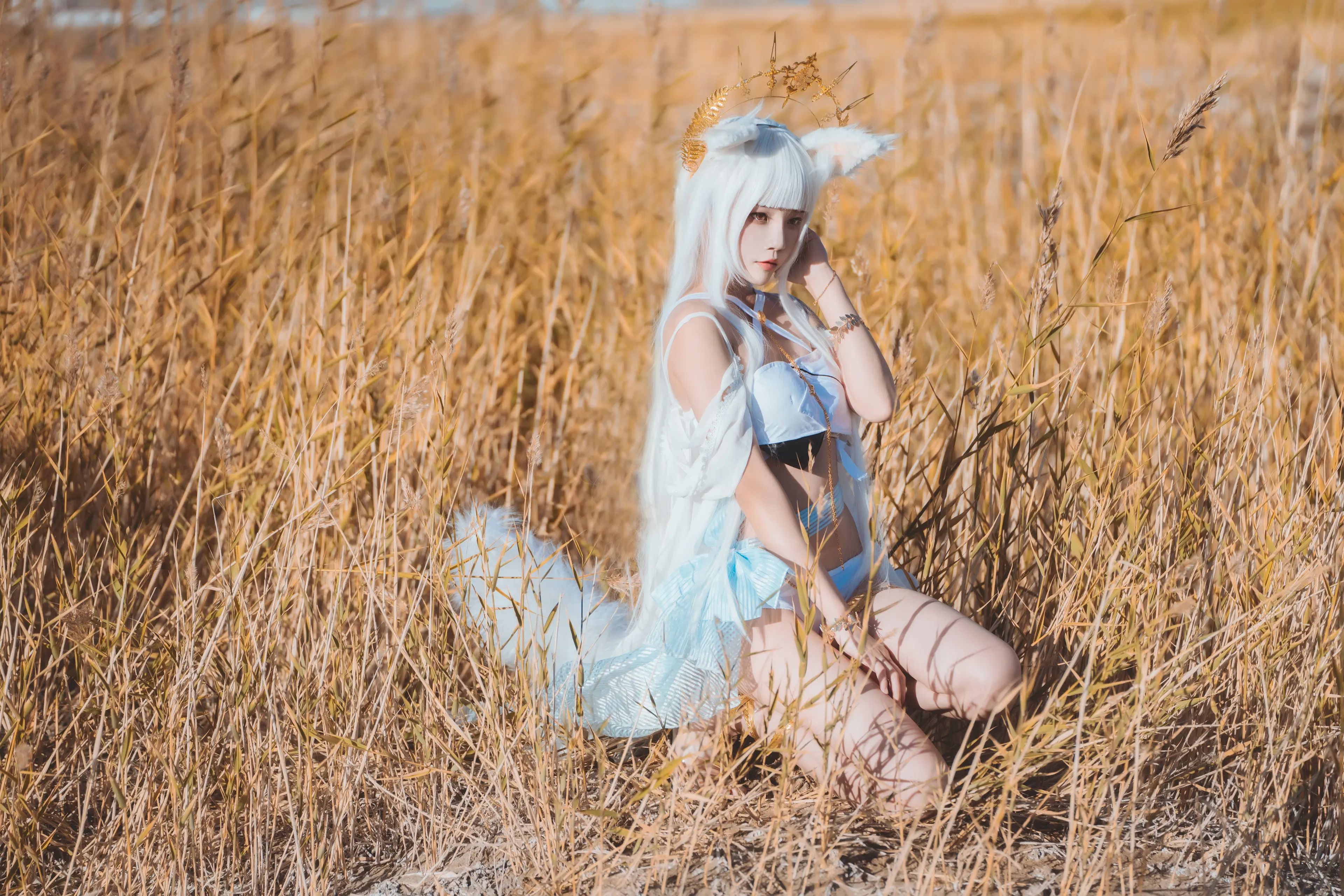 桜桃喵 明日方舟 白金 [31P]