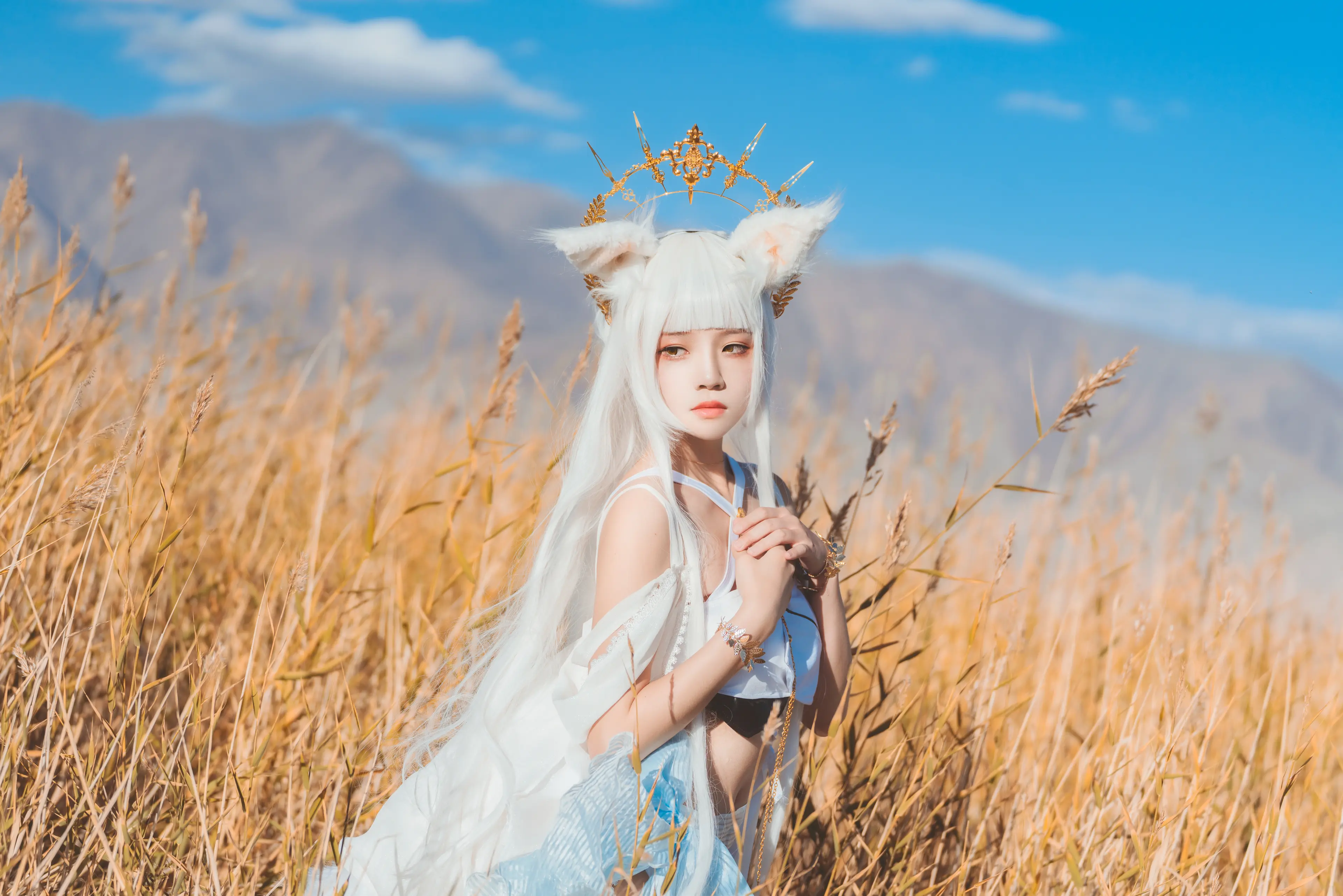 桜桃喵 明日方舟 白金 [31P]