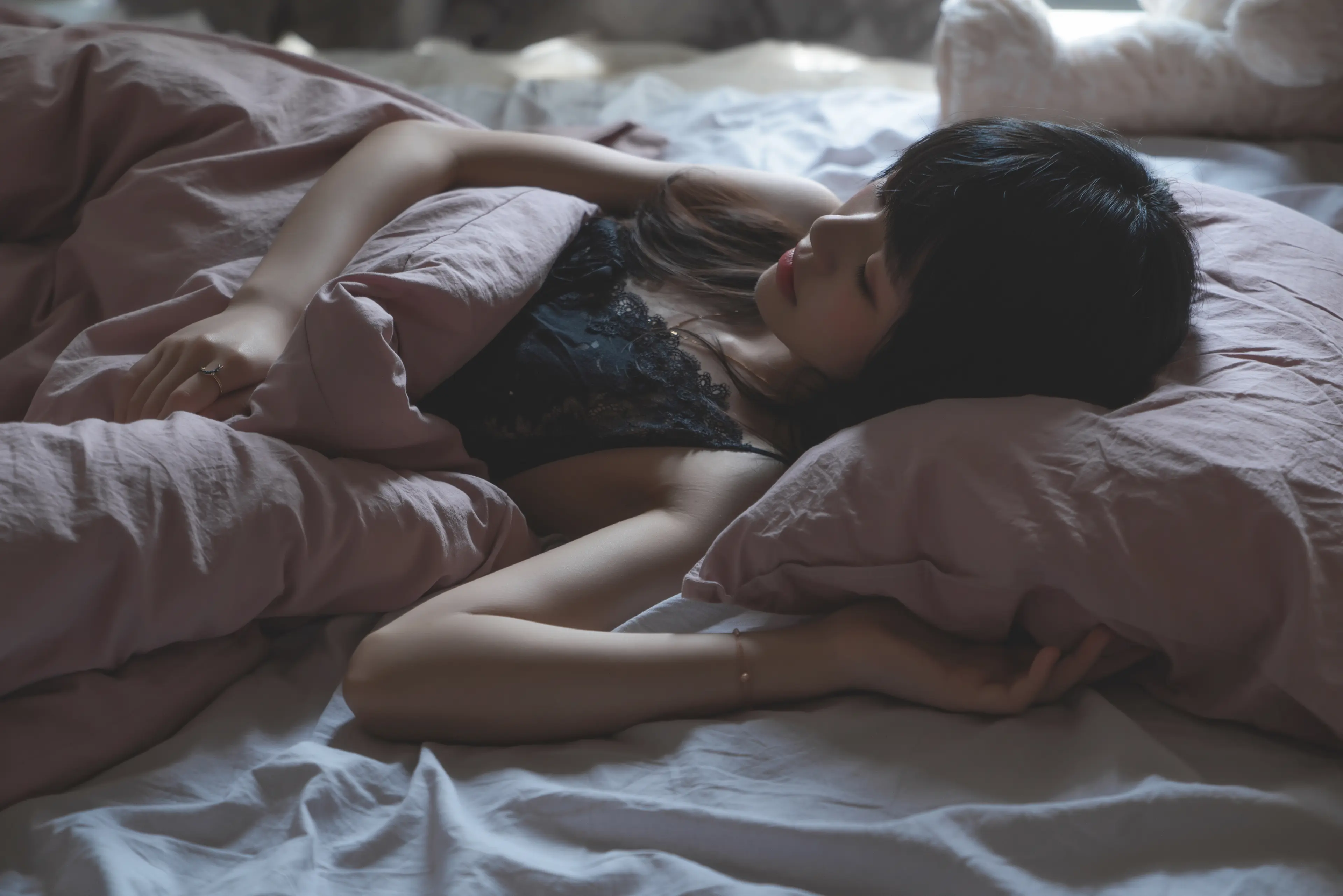 桜桃喵 暮(黑裙×妹抖 (&木绵绵) [48P]