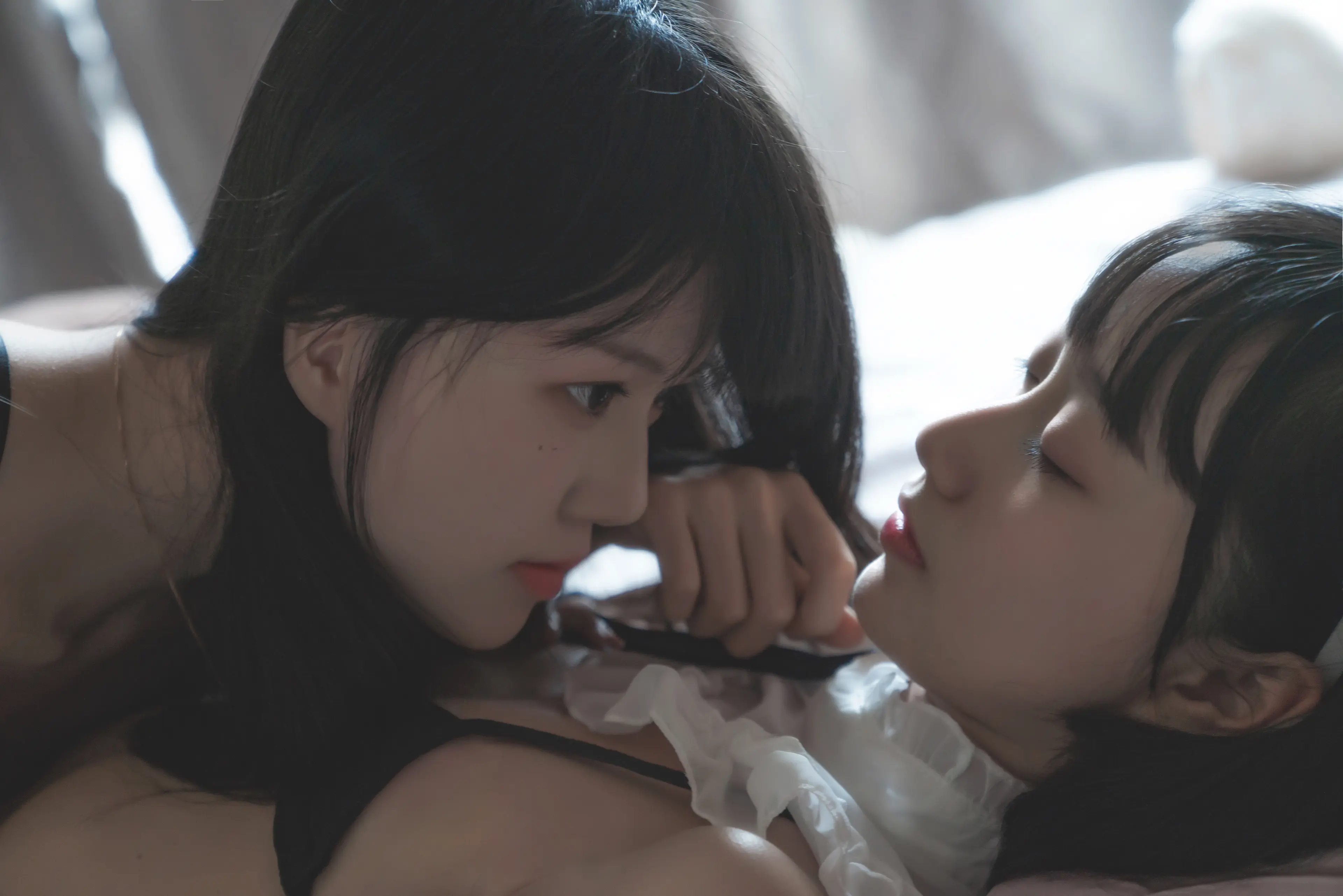 桜桃喵 暮(黑裙×妹抖 (&木绵绵) [48P]