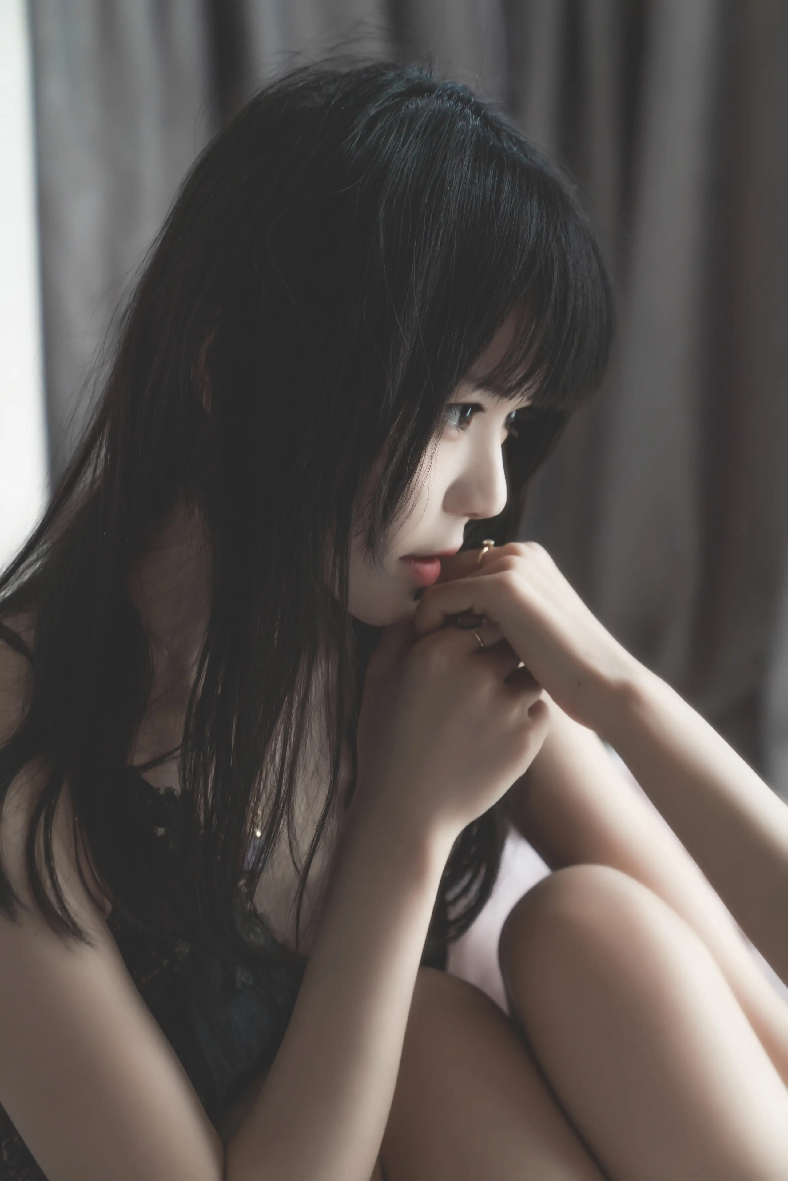 桜桃喵 暮(黑裙×妹抖 (&木绵绵) [48P]