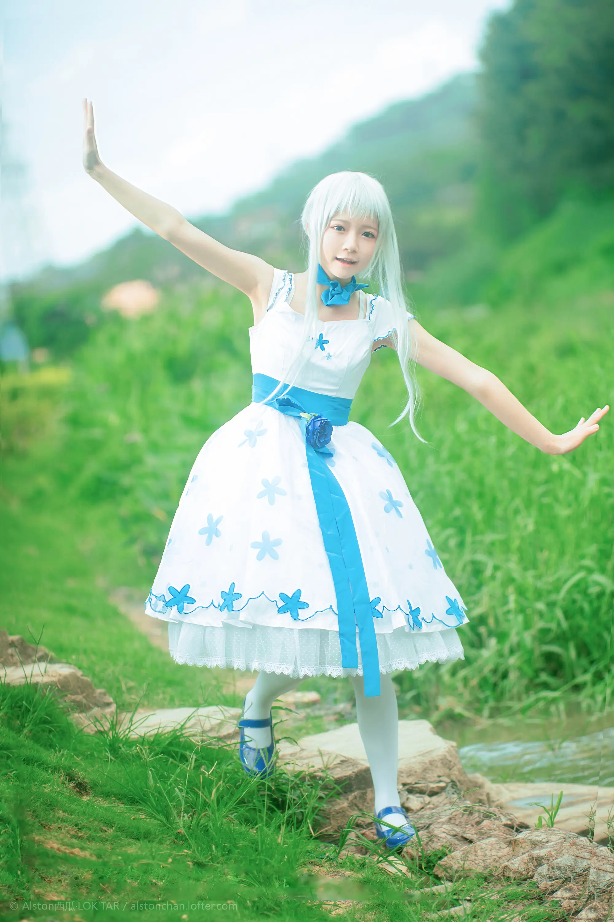 桜桃喵 未闻花名 [10P]