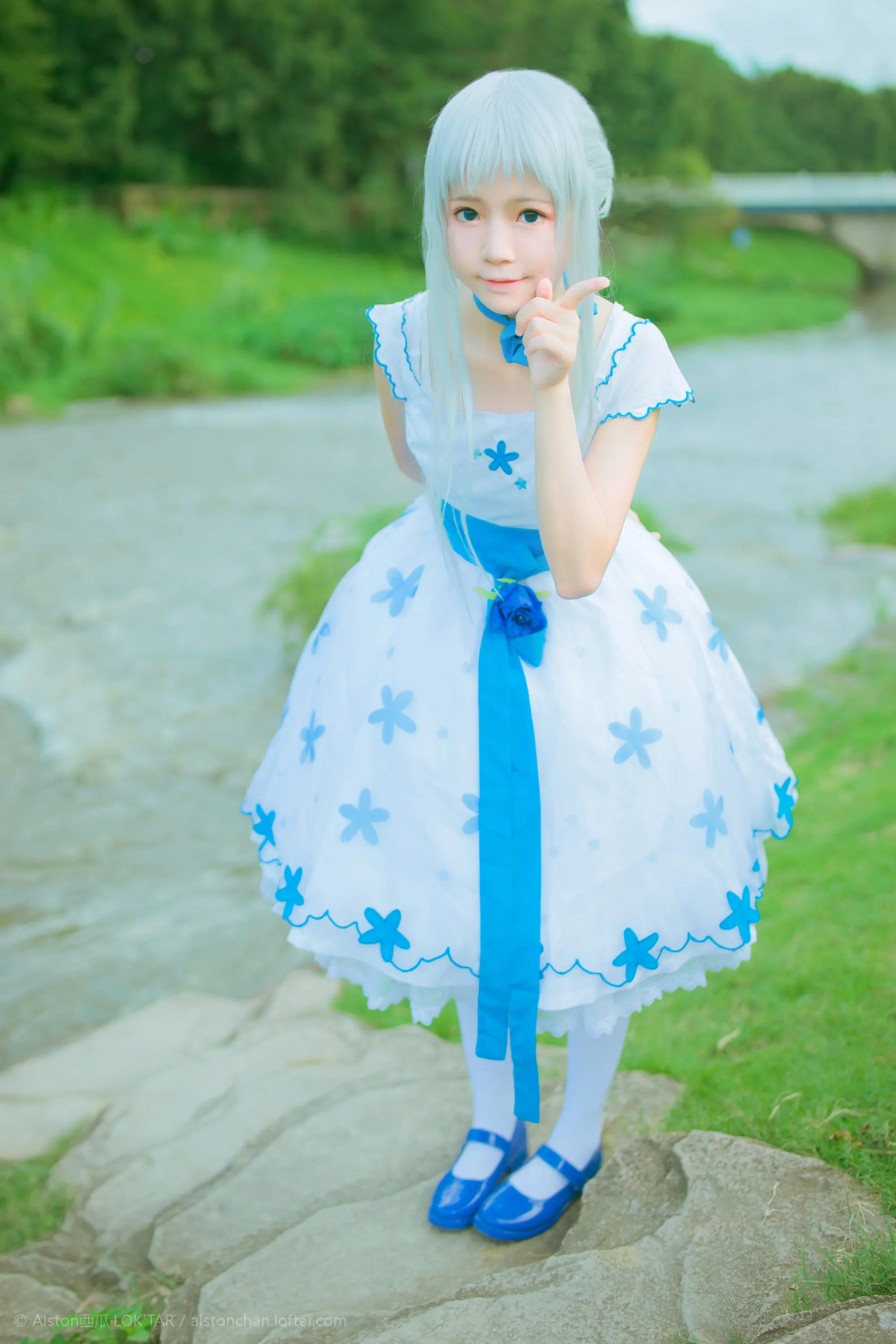 桜桃喵 未闻花名 [10P]