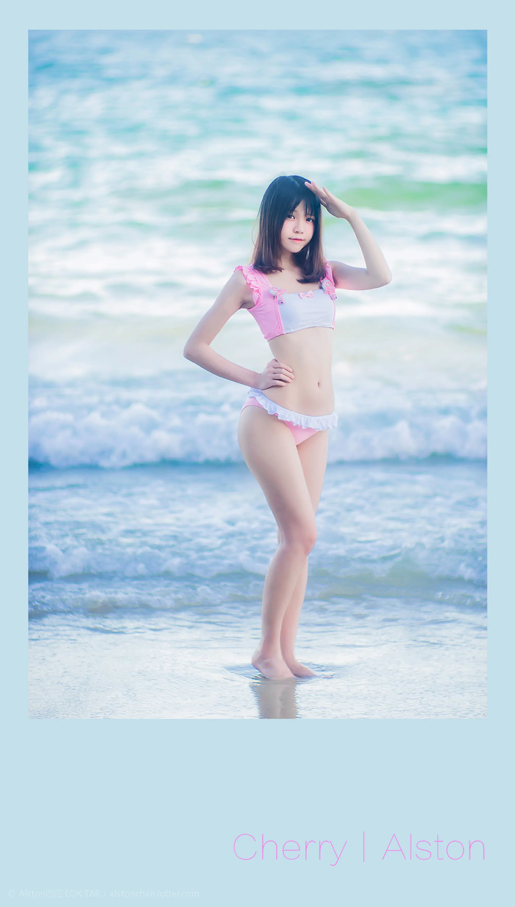 桜桃喵 桜桃与海 [10P]