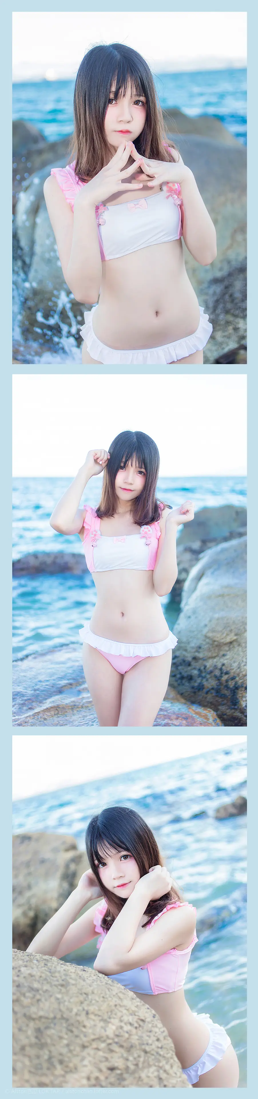 桜桃喵 桜桃与海 [10P]