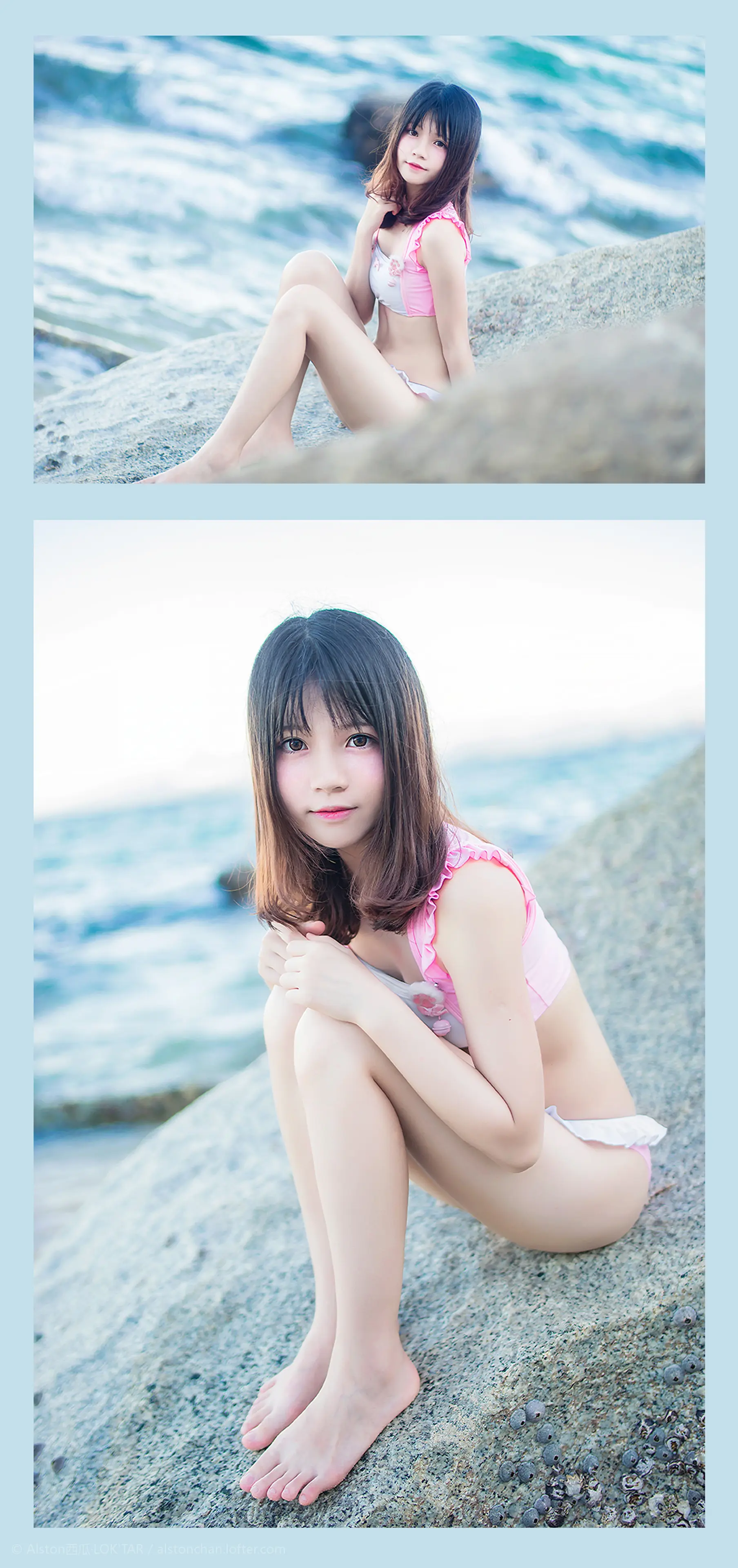 桜桃喵 桜桃与海 [10P]