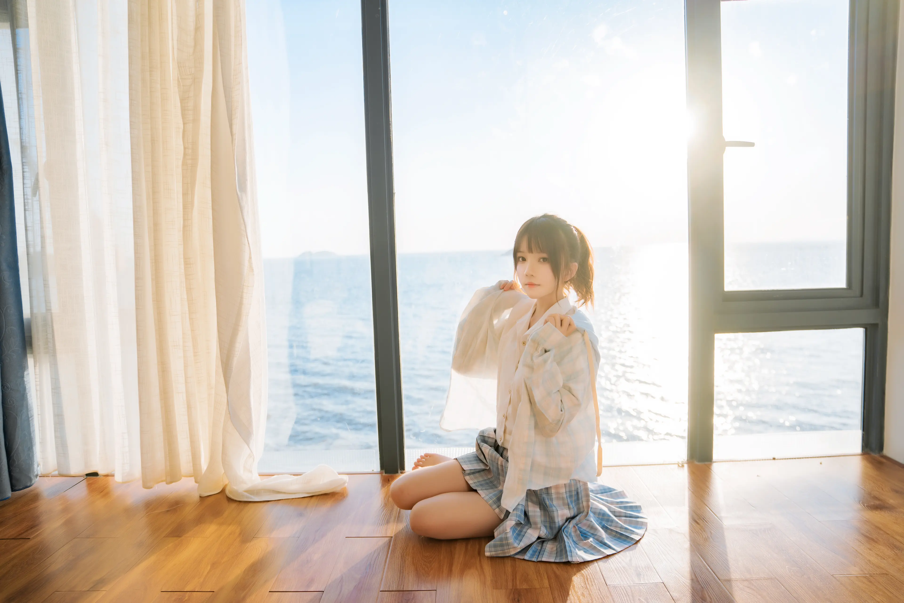 桜桃喵 桜桃未熟3 感光 [30P]