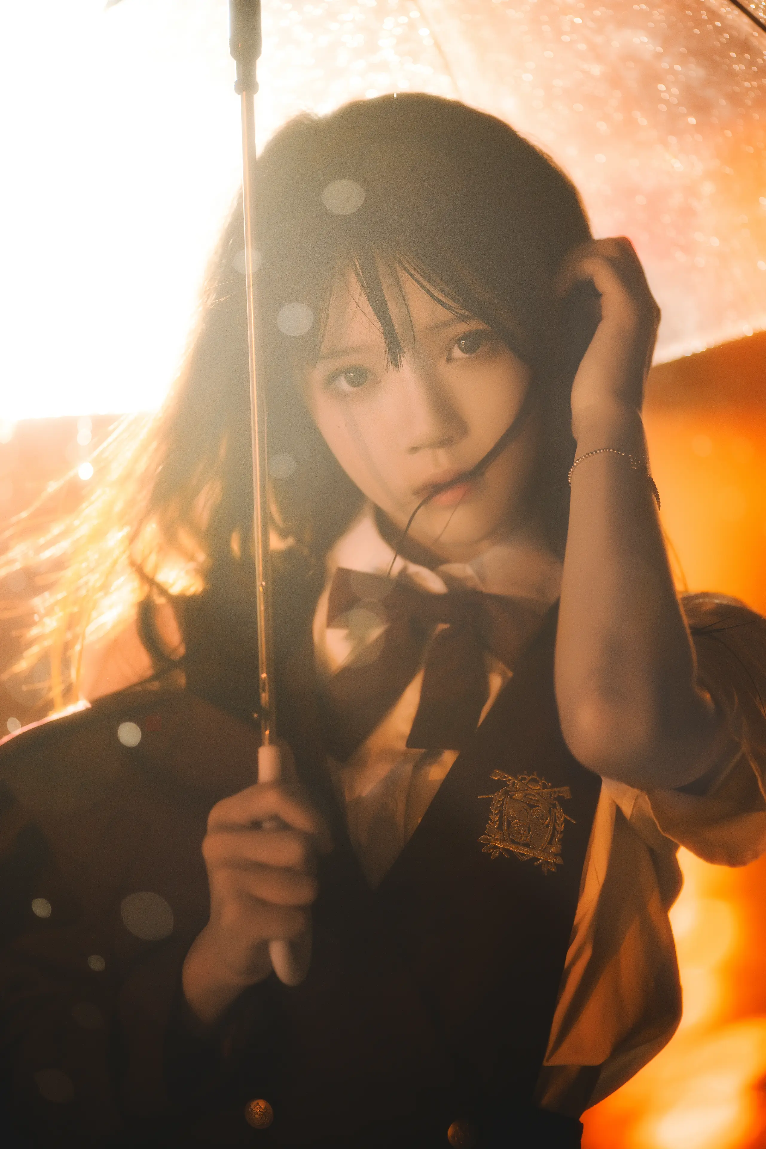 桜桃喵 桜桃未熟3 雨下 [43P]