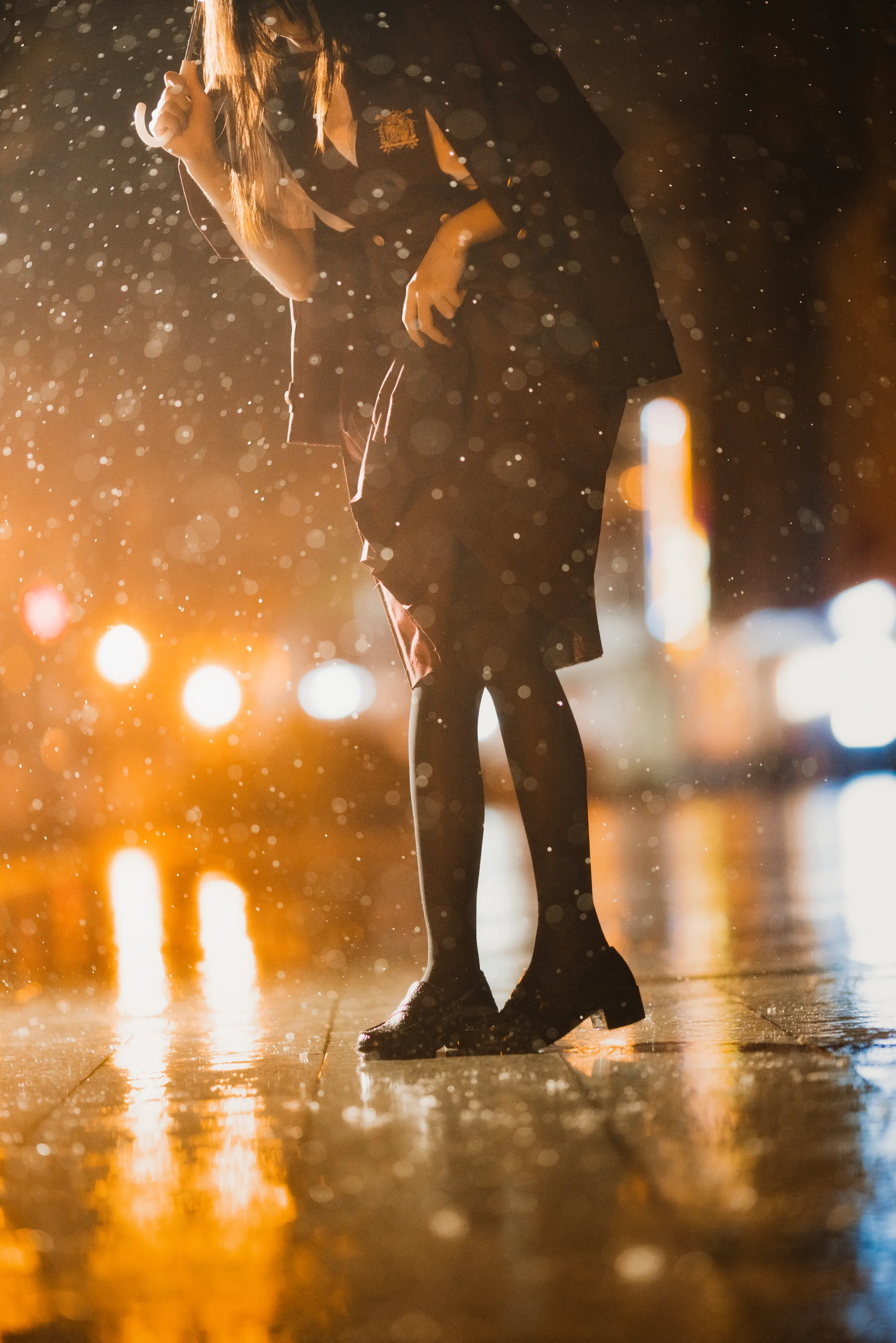 桜桃喵 桜桃未熟3 雨下 [43P]