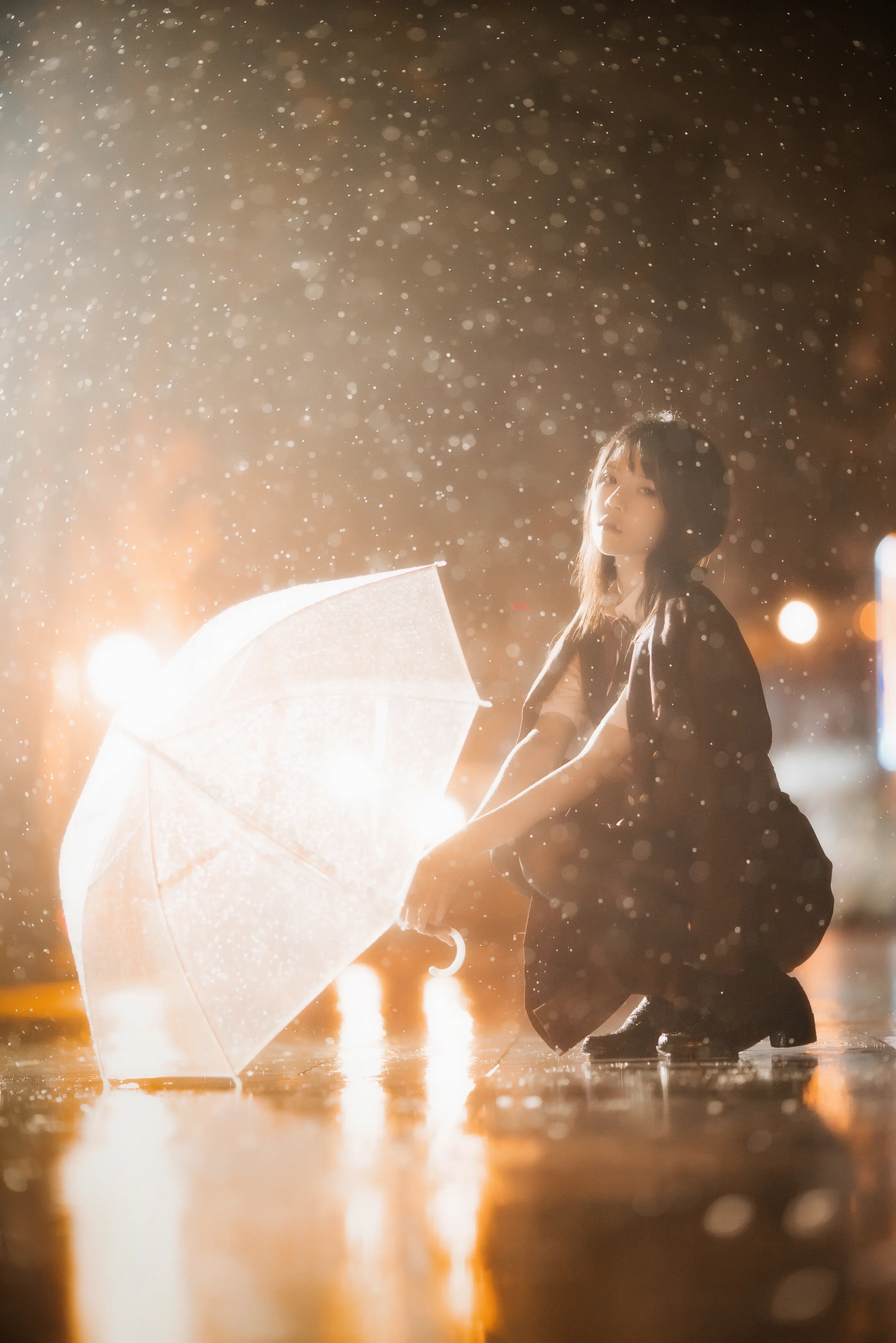 桜桃喵 桜桃未熟3 雨下 [43P]