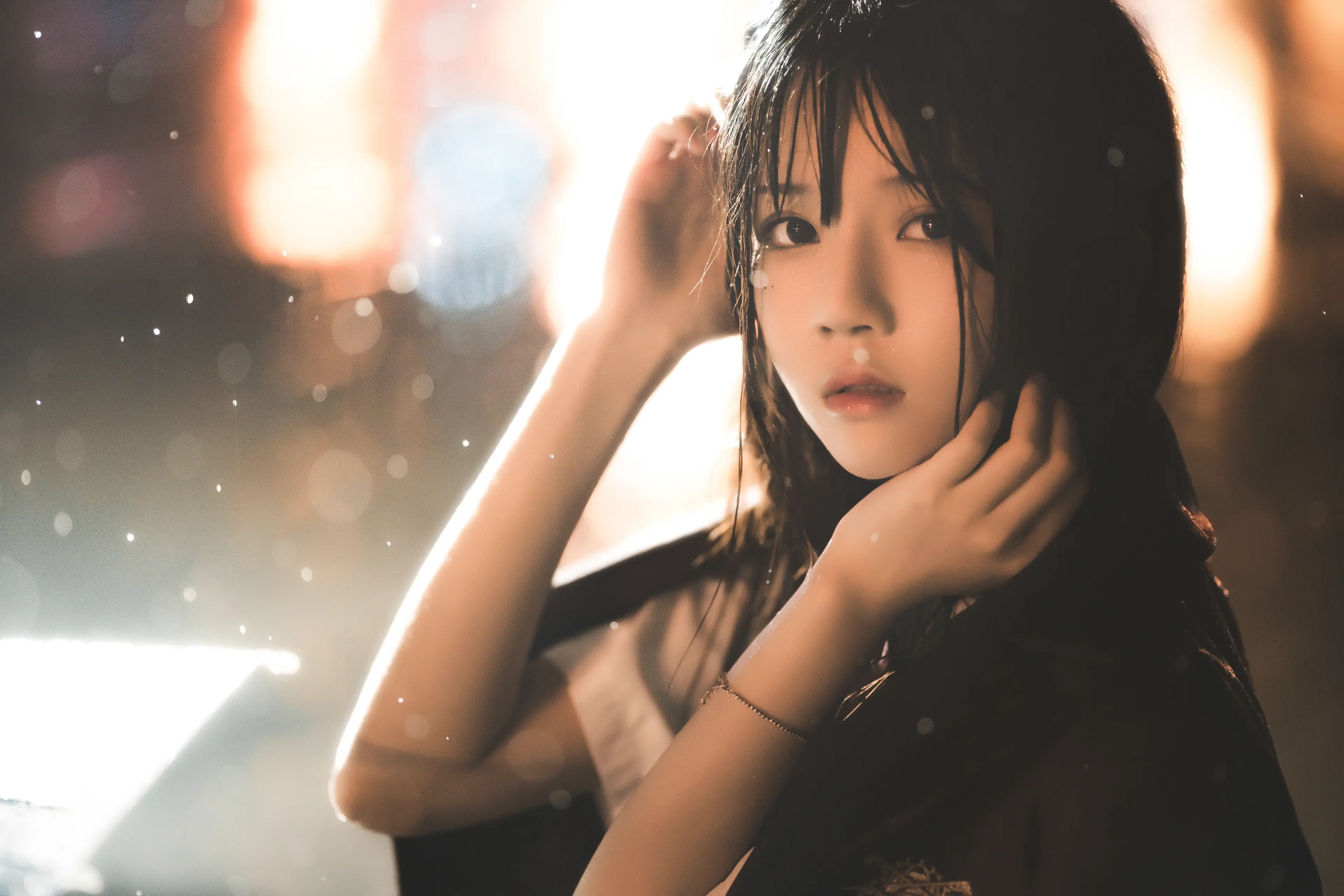 桜桃喵 桜桃未熟3 雨下 [43P]