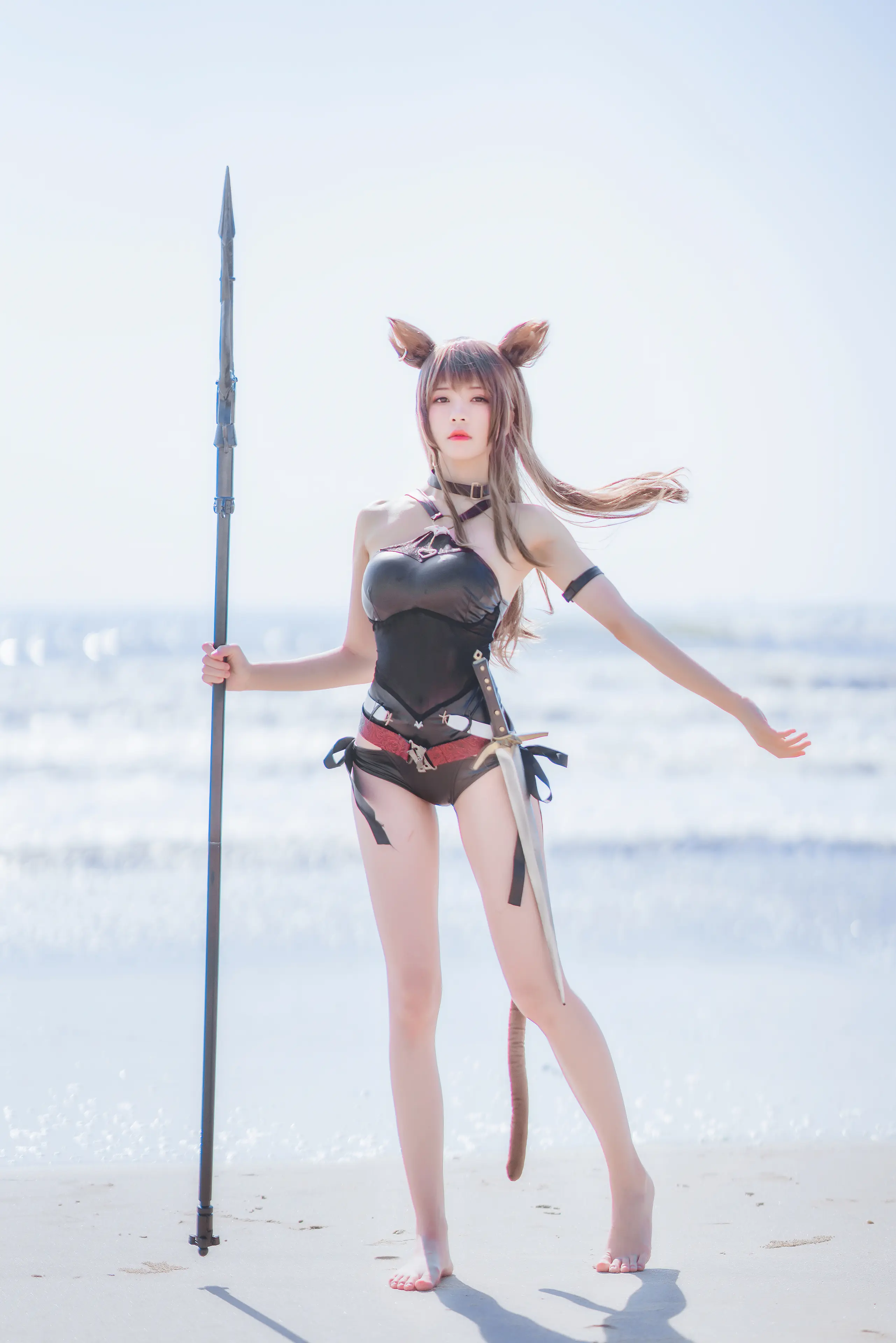 桜桃喵 泳衣天火 [25P]