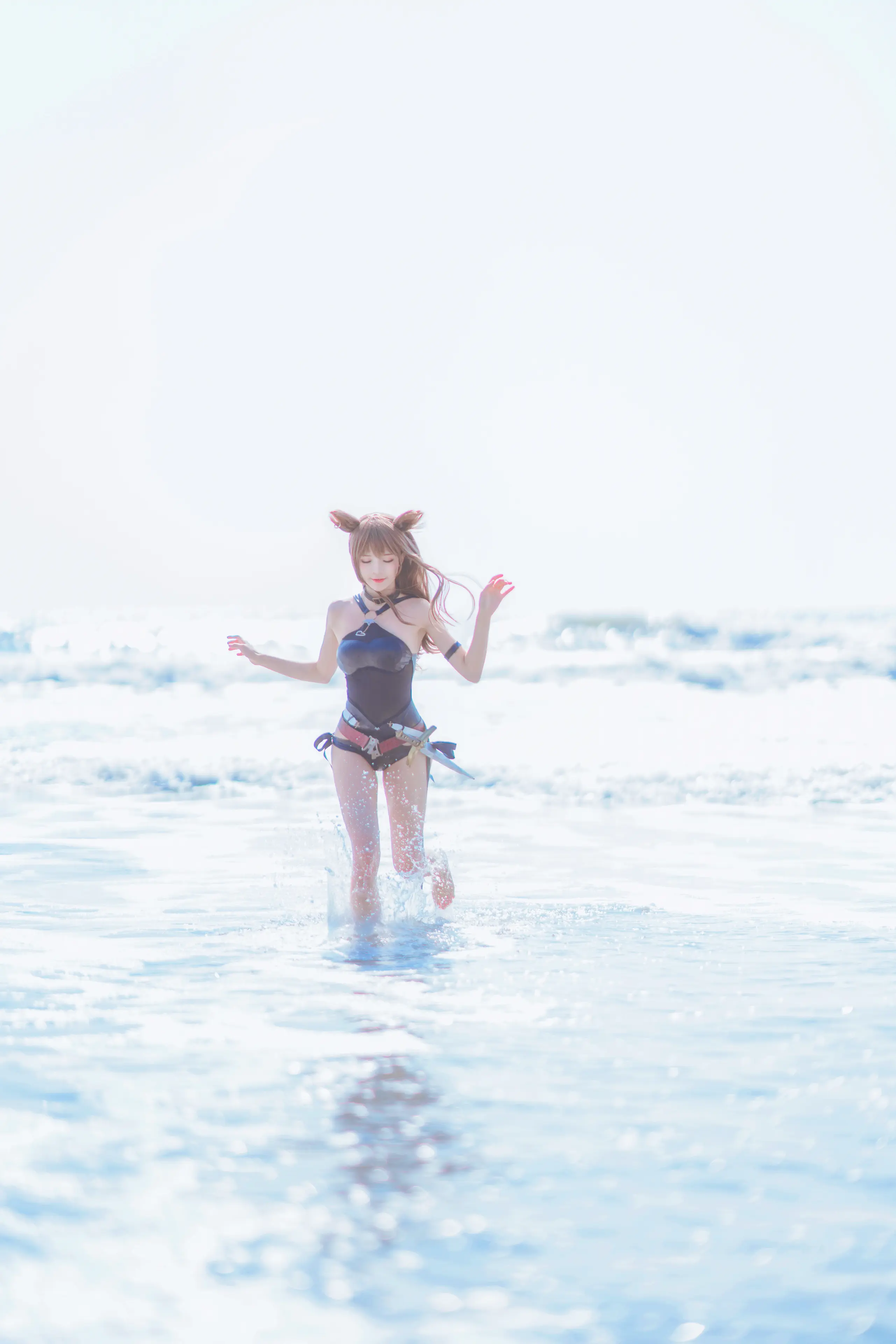 桜桃喵 泳衣天火 [25P]