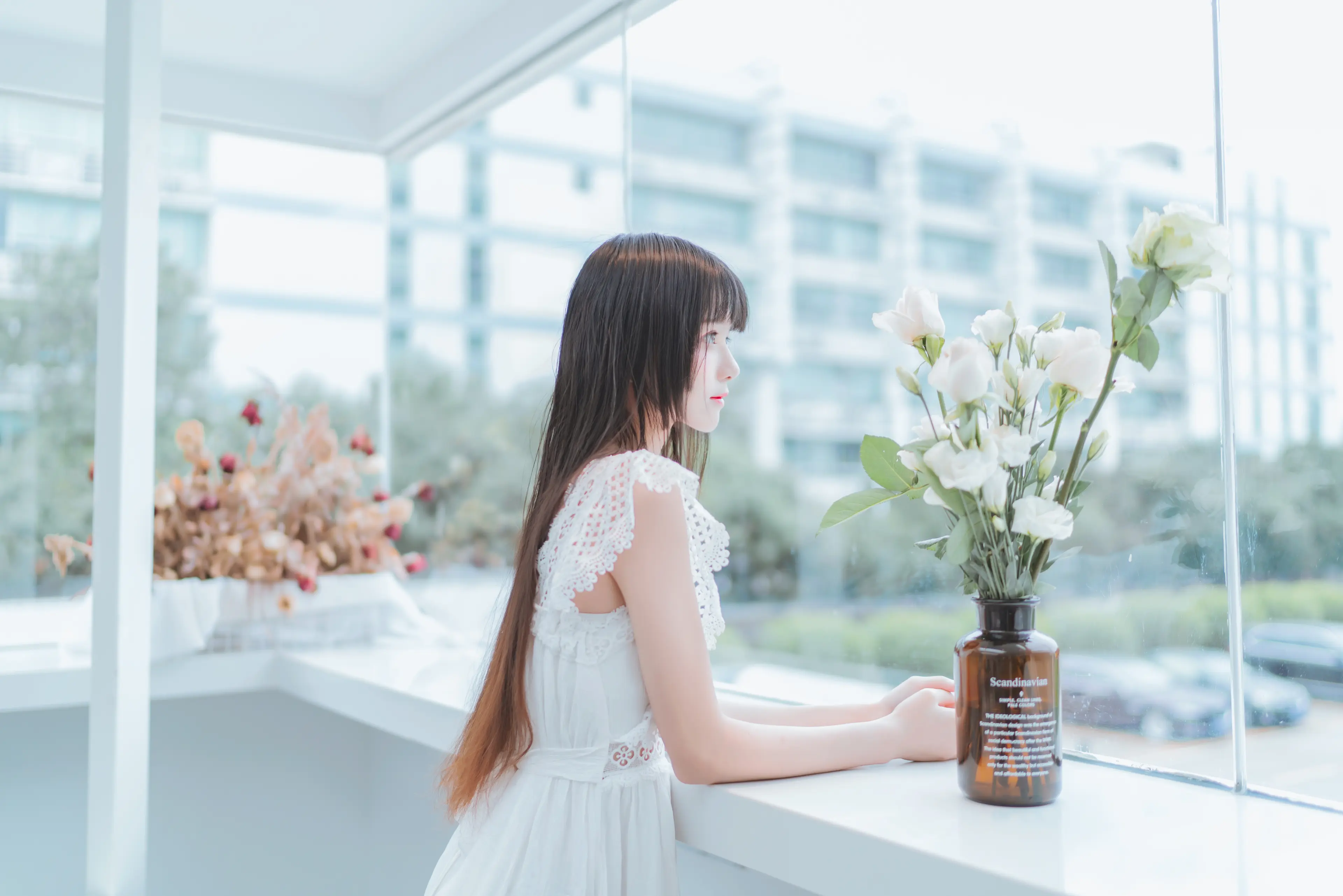 桜桃喵 清新 白花花 [11P]