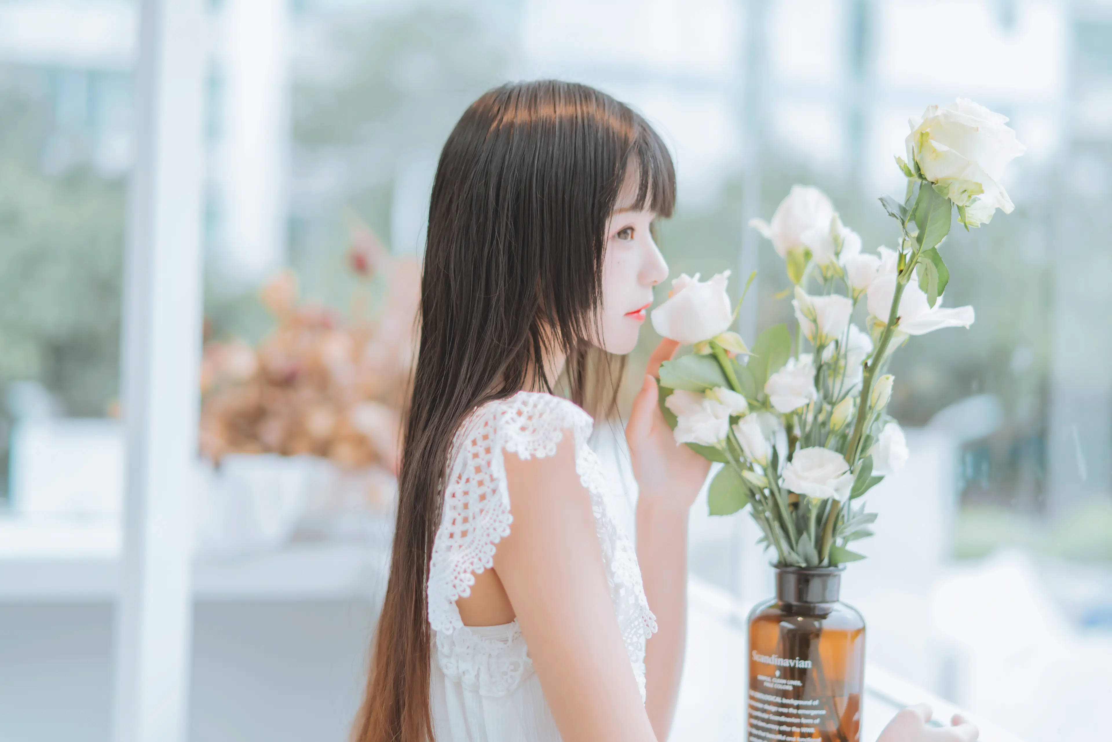 桜桃喵 清新 白花花 [11P]