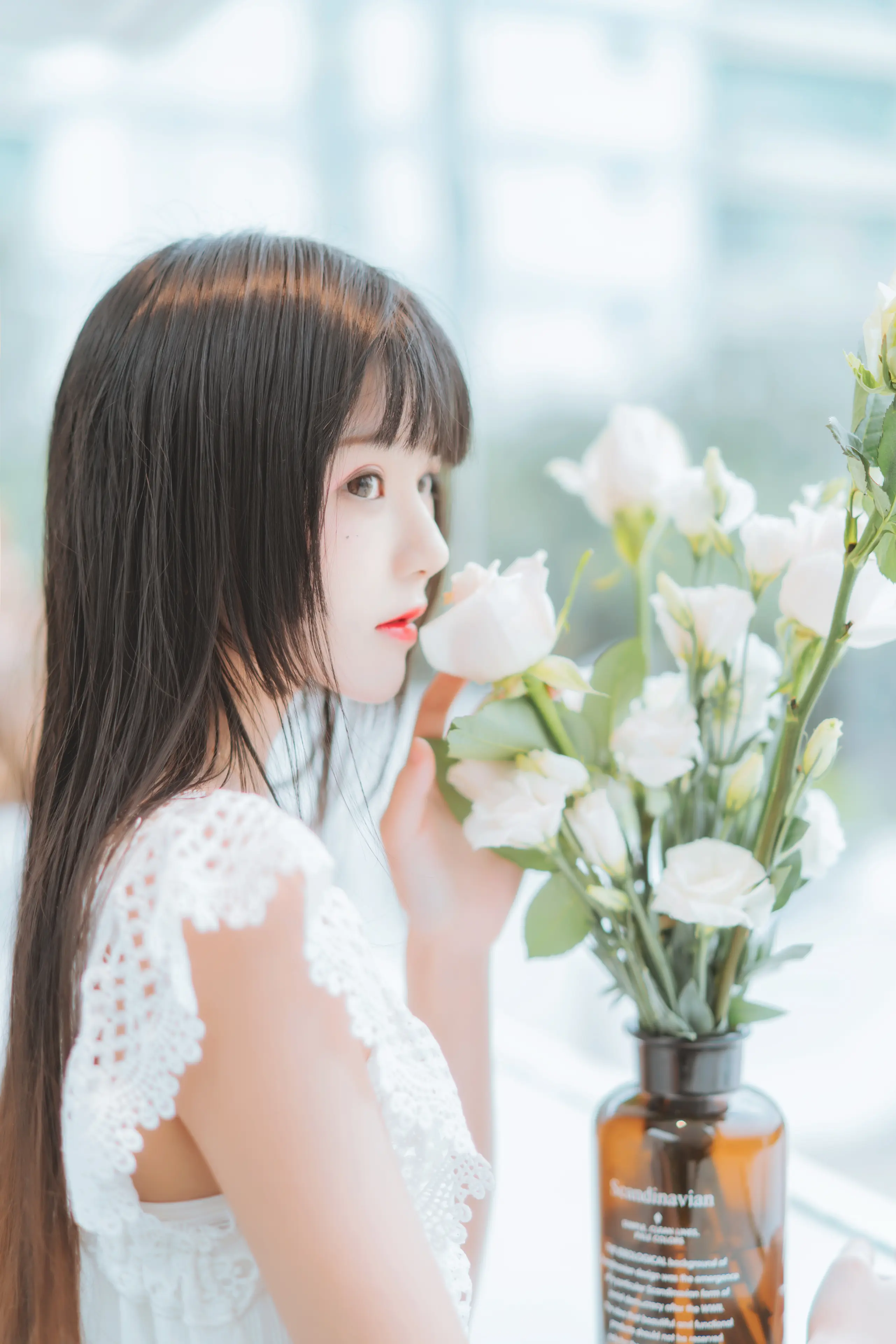 桜桃喵 清新 白花花 [11P]