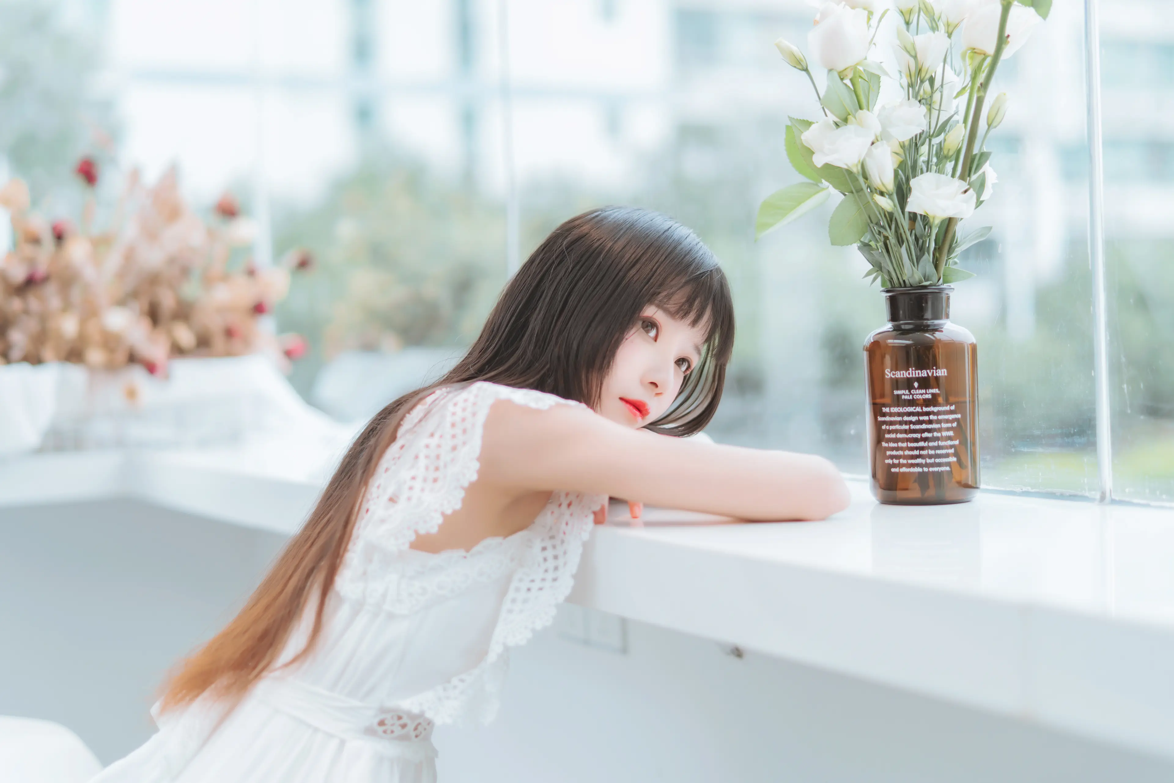 桜桃喵 清新 白花花 [11P]