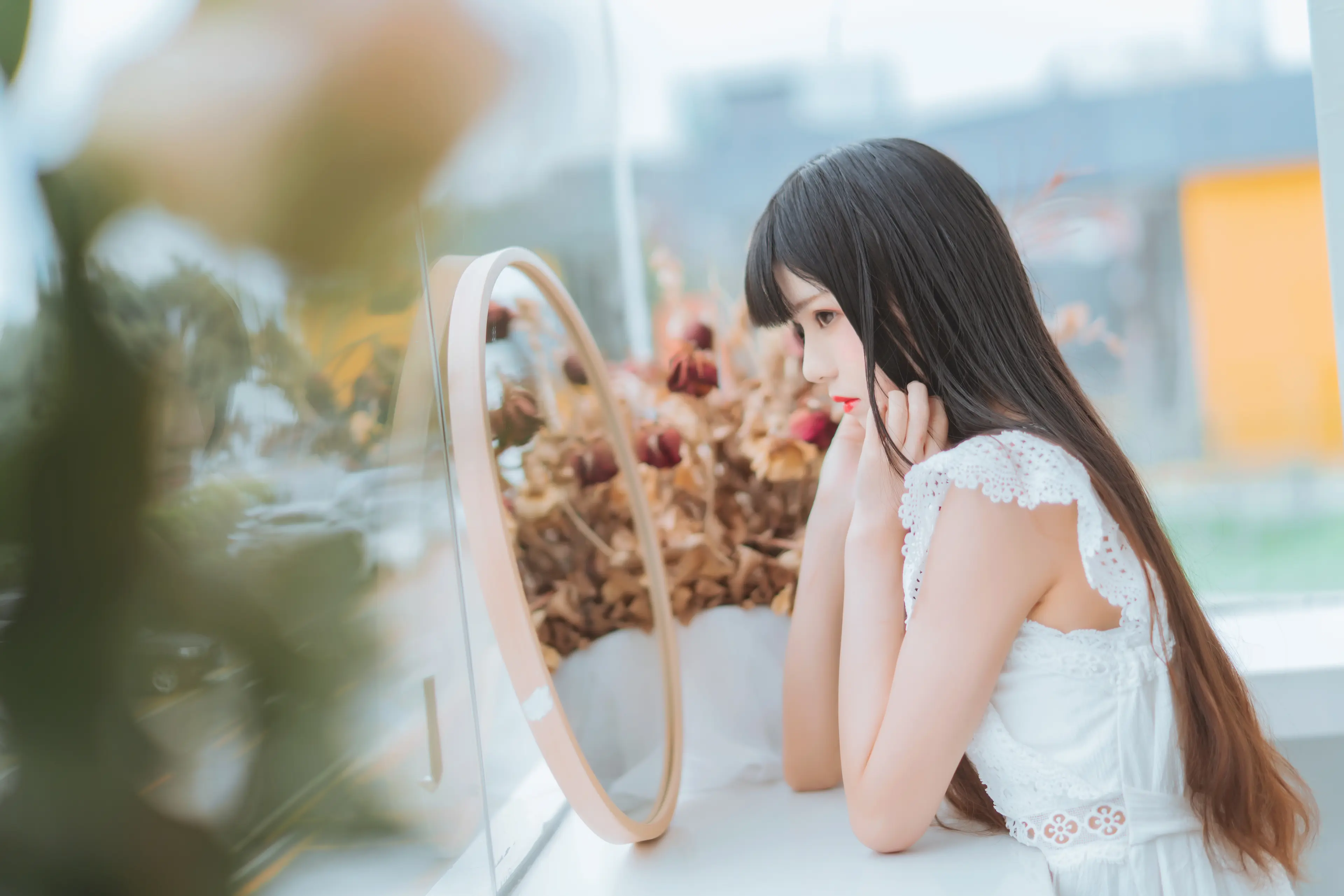 桜桃喵 清新 白花花 [11P]