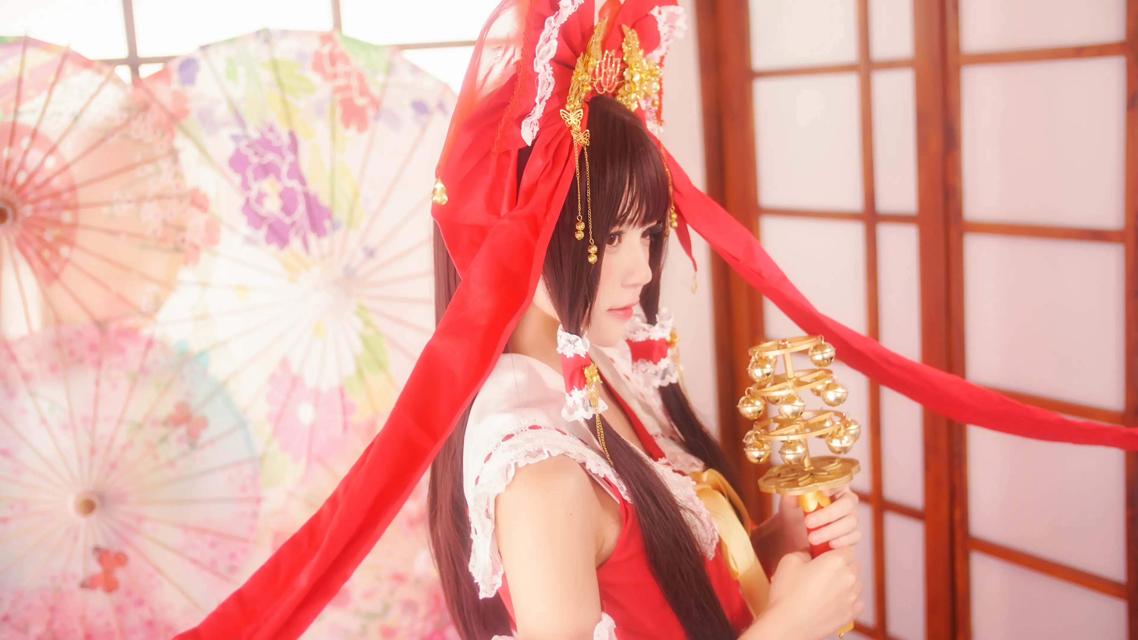 桜桃喵 灵梦 新年快乐 [45P]