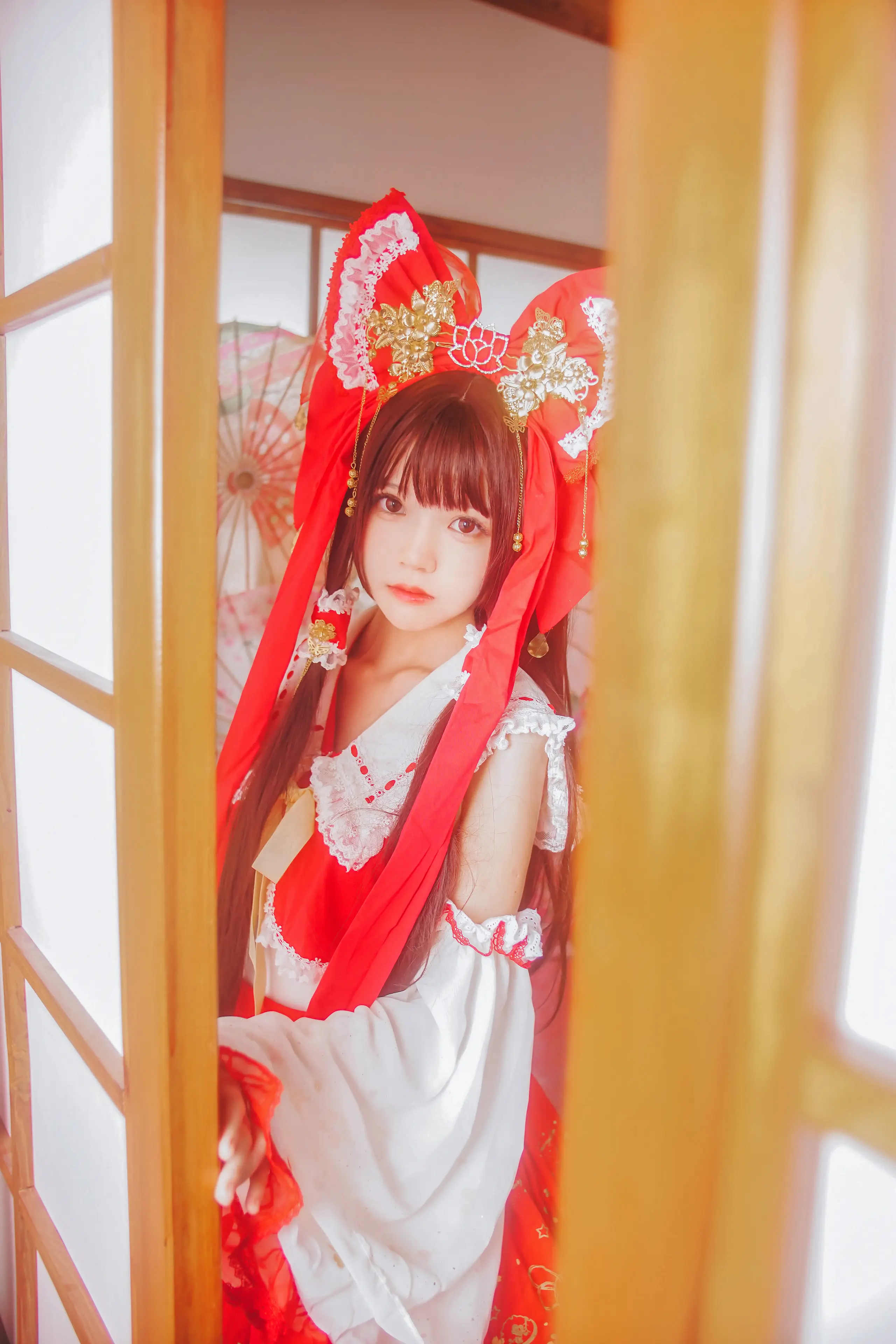 桜桃喵 灵梦 新年快乐 [45P]