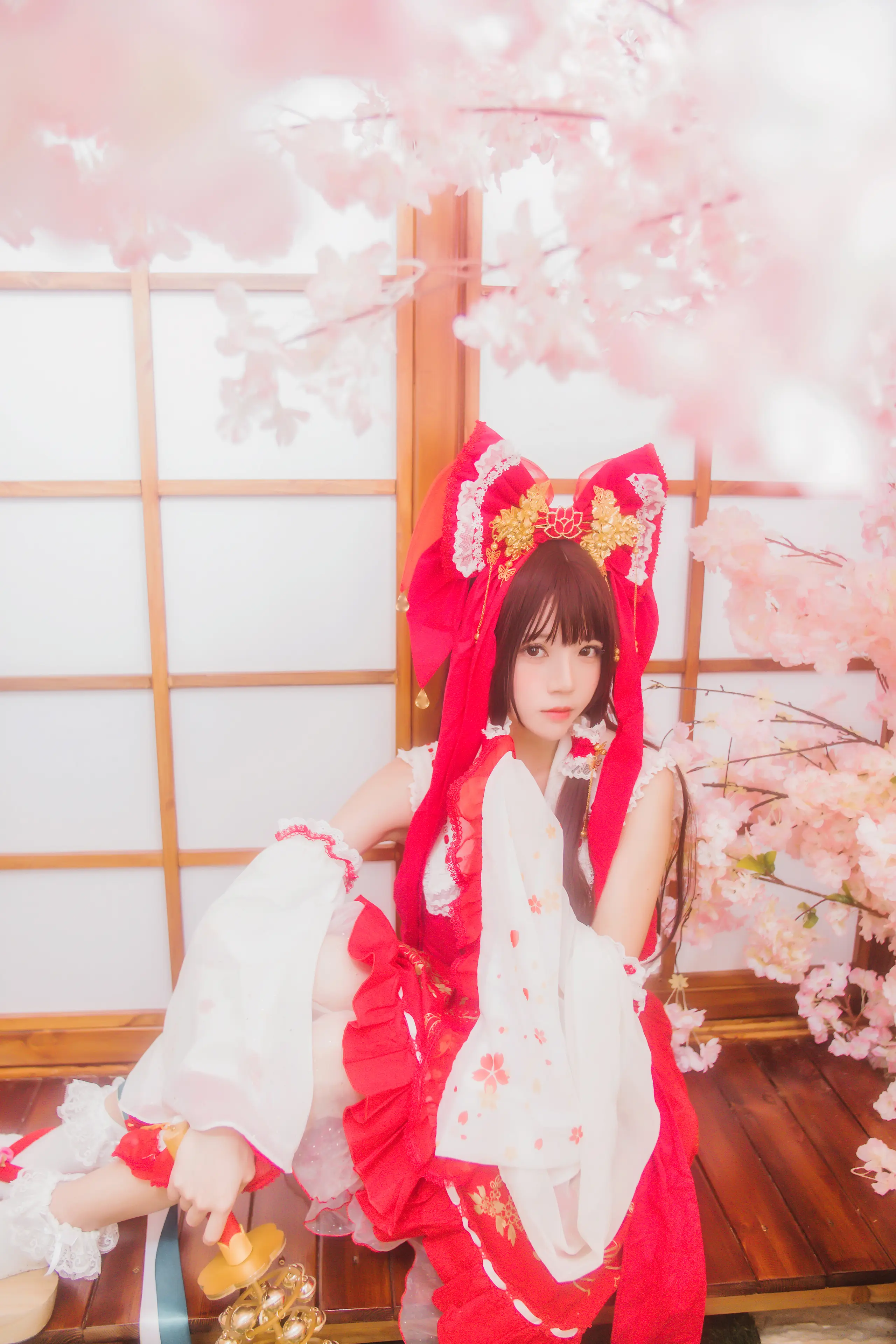 桜桃喵 灵梦 新年快乐 [45P]