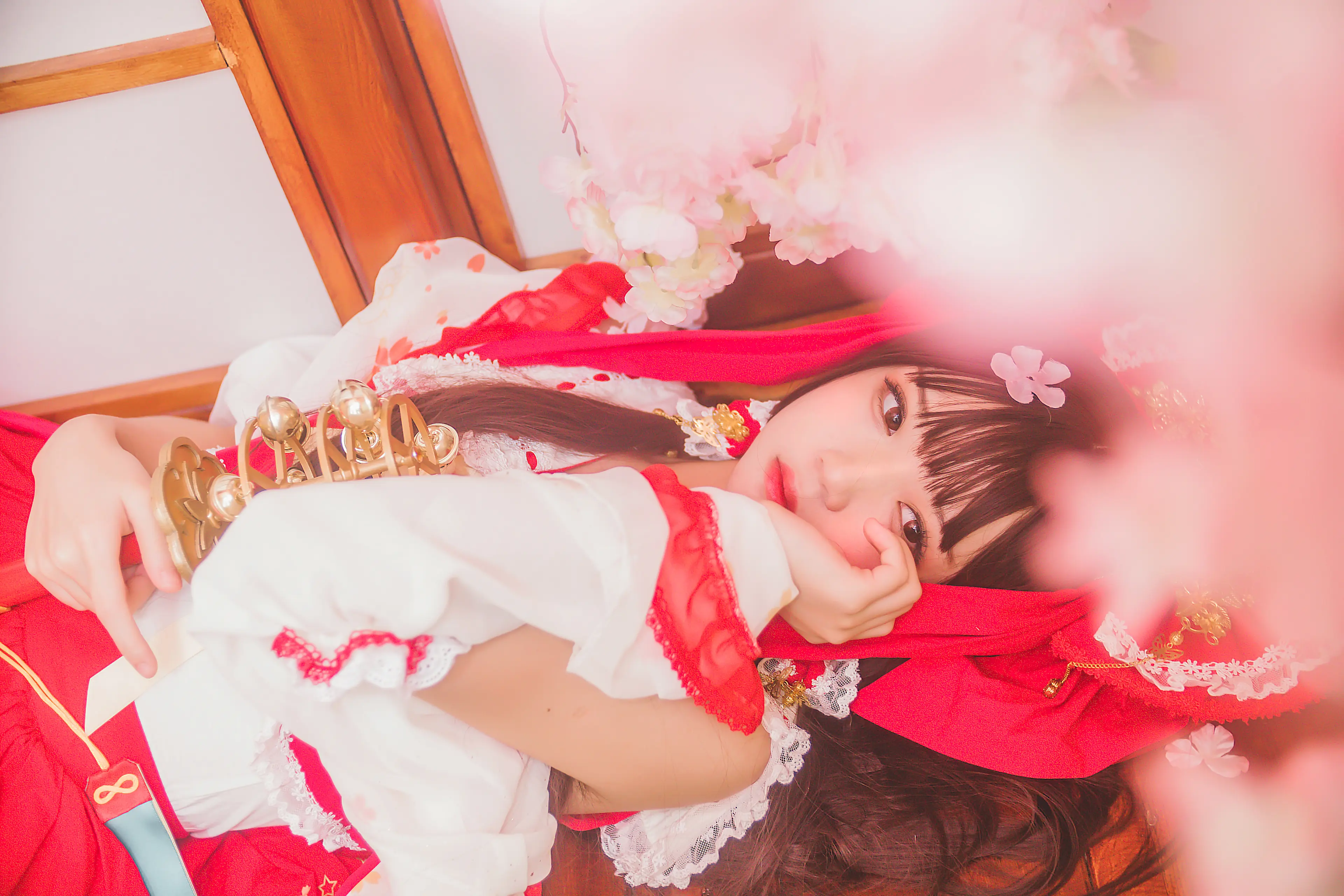 桜桃喵 灵梦 新年快乐 [45P]