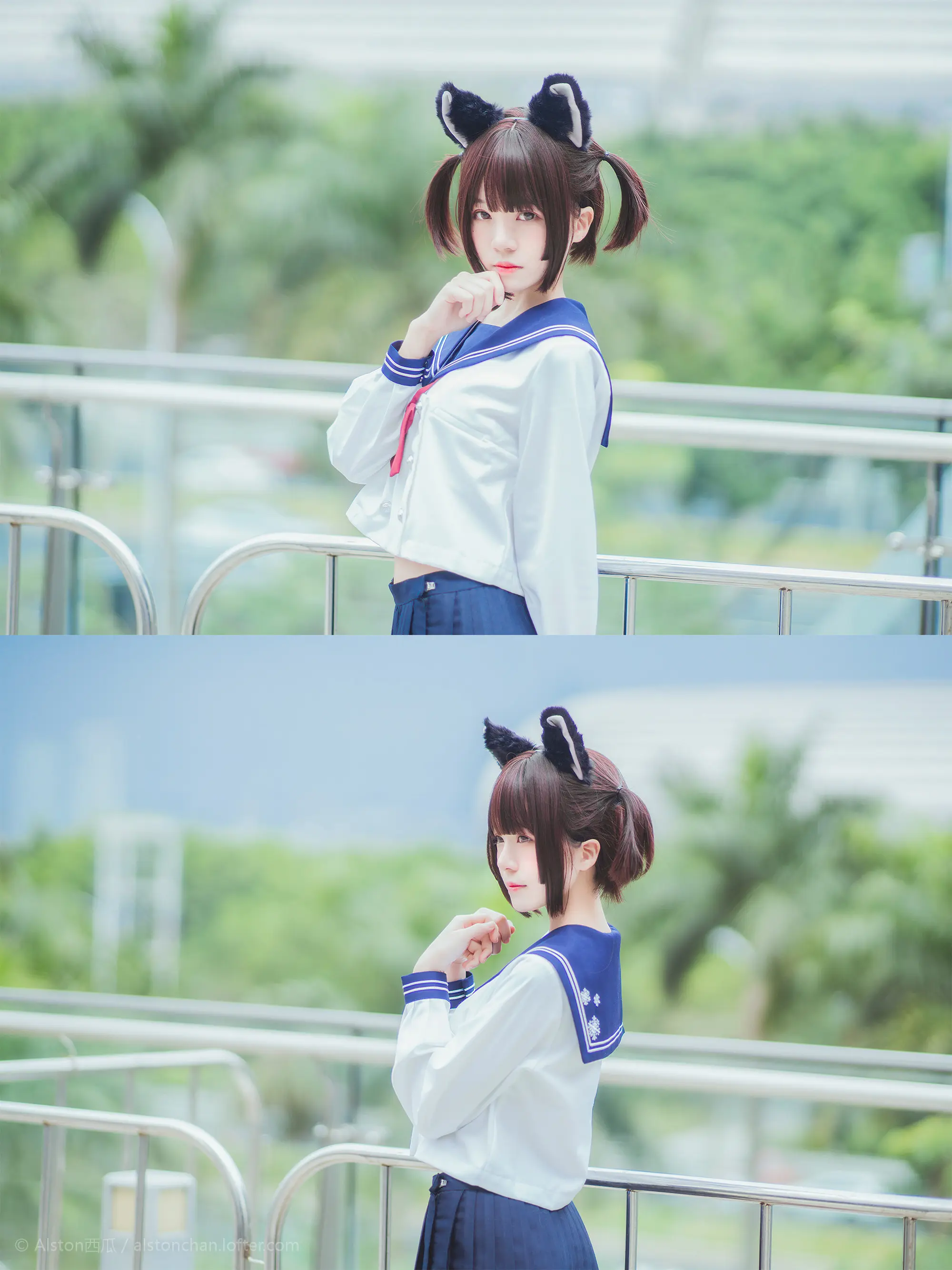 桜桃喵 猫儿制服 [9P]