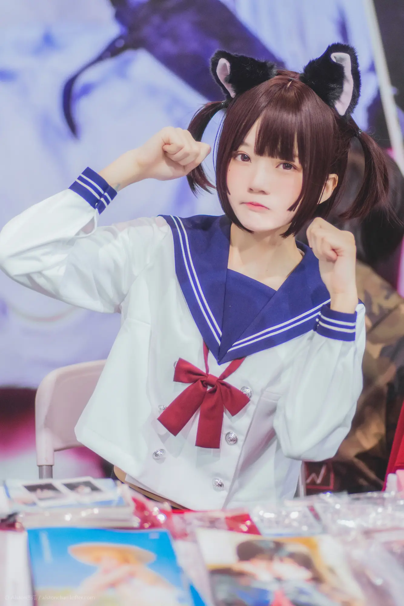 桜桃喵 猫儿制服 [9P]