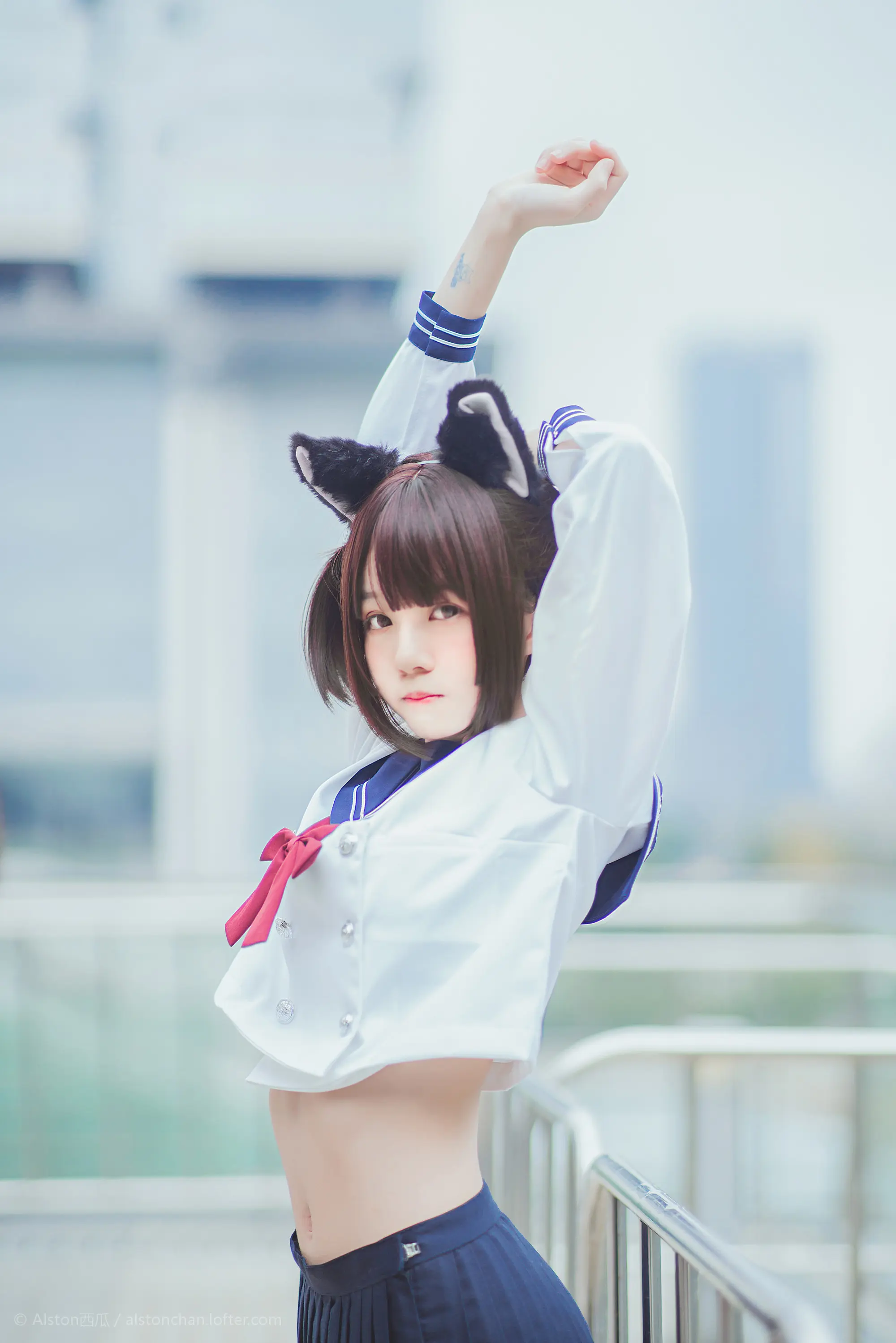 桜桃喵 猫儿制服 [9P]