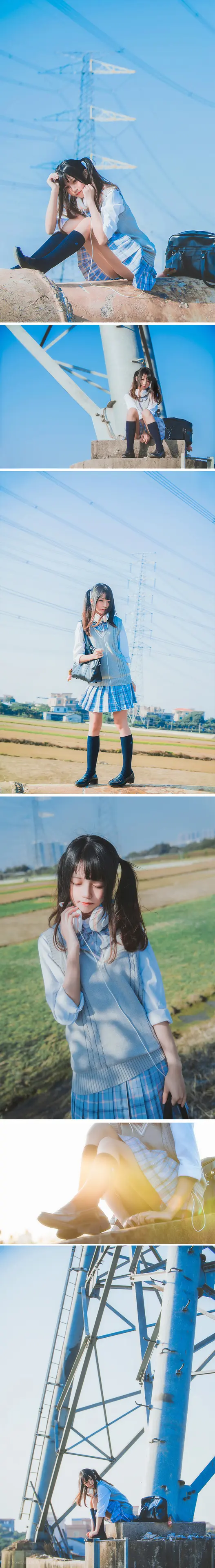 桜桃喵 由短至长 [9P]