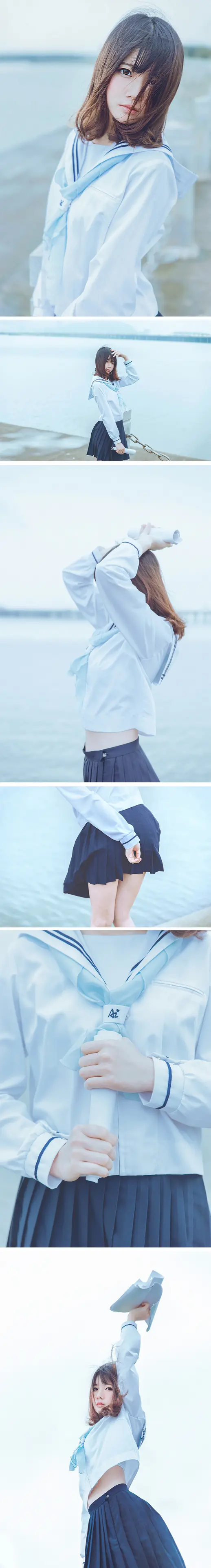 桜桃喵 由短至长 [9P]