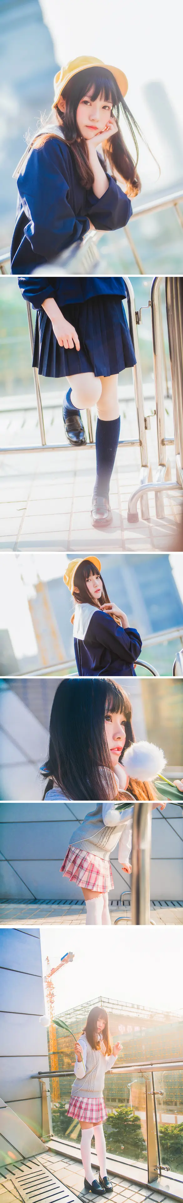 桜桃喵 由短至长 [9P]