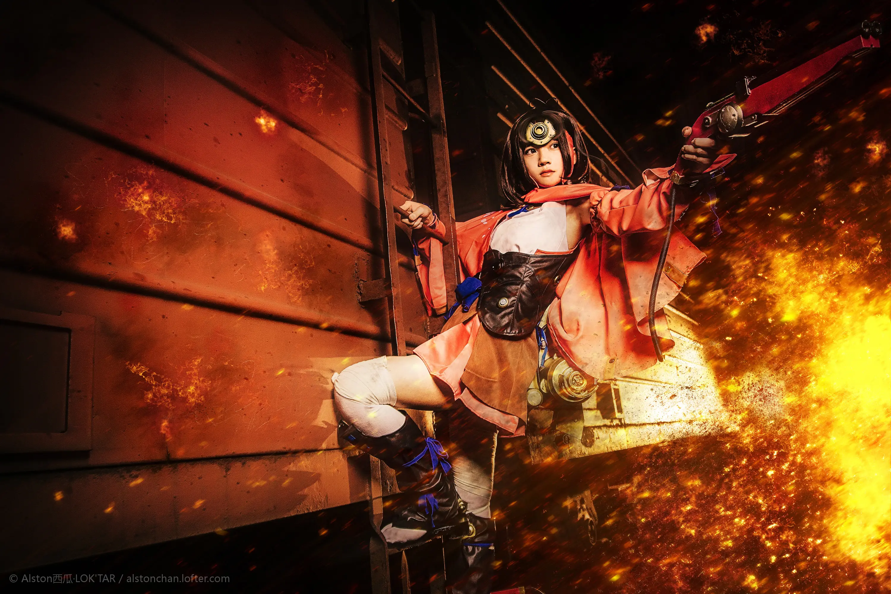 桜桃喵 甲铁城的卡巴内瑞 [9P]