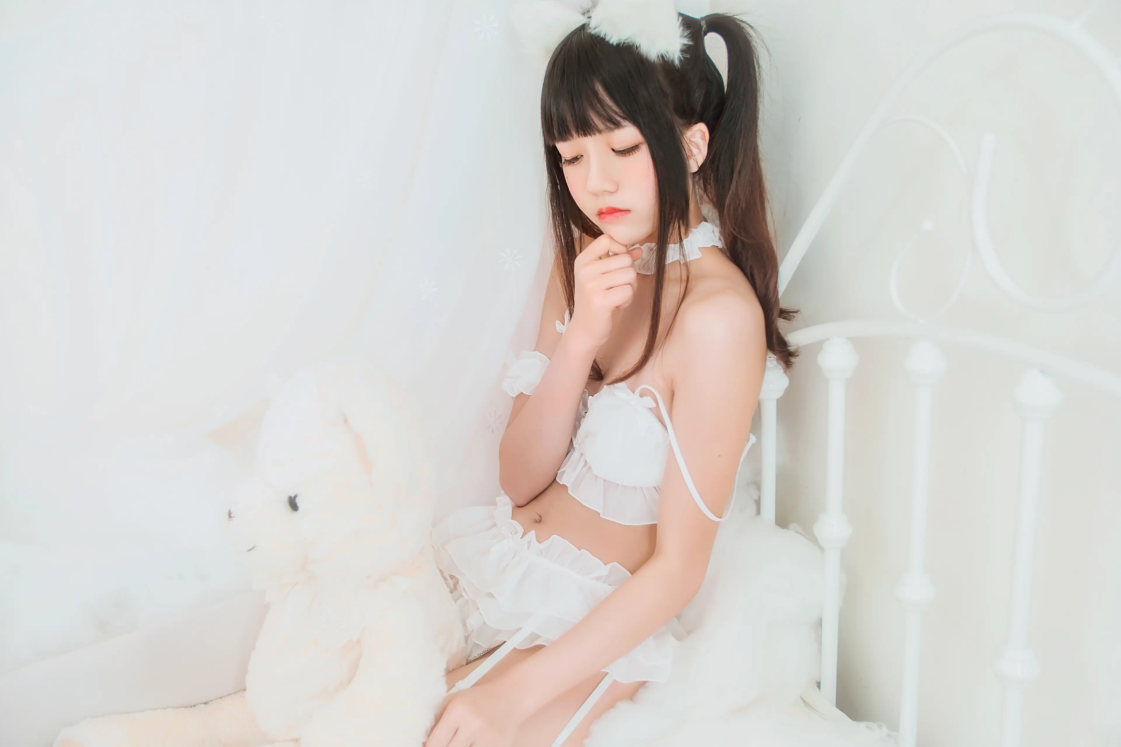 桜桃喵 白猫 [32P]