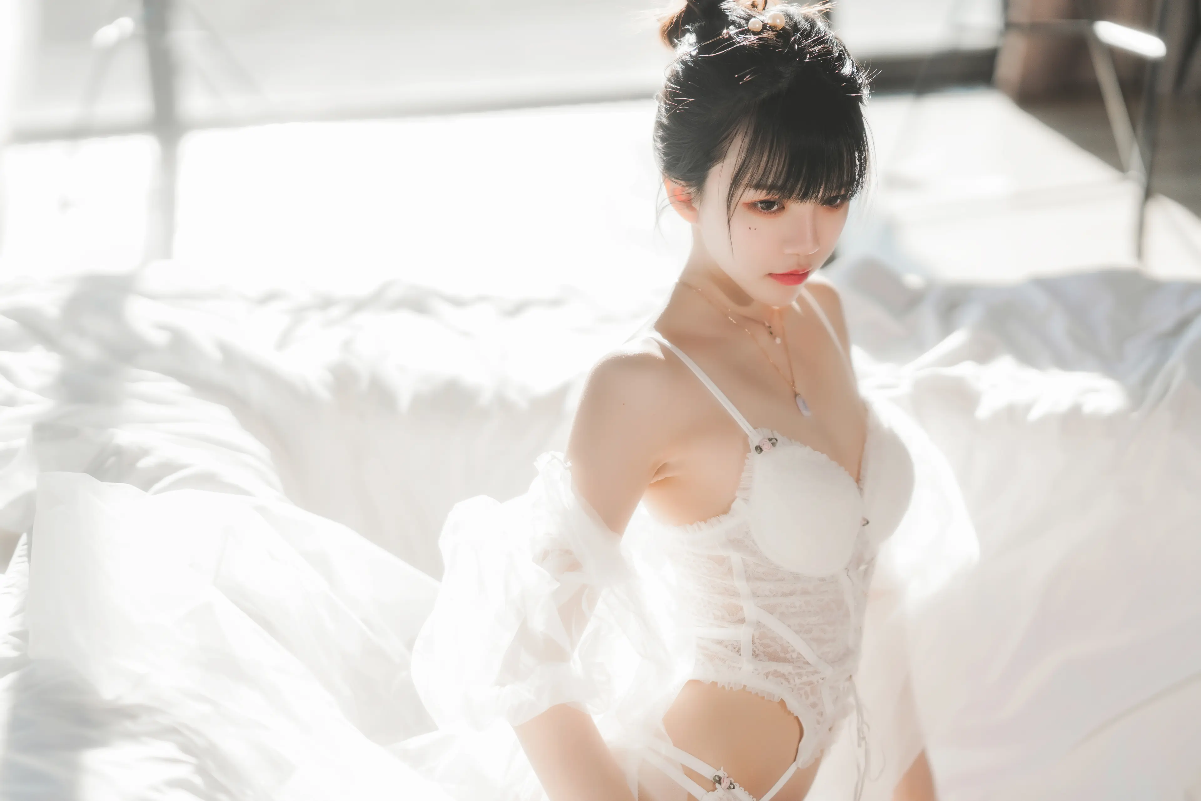 桜桃喵 白纱糖1 [40P]