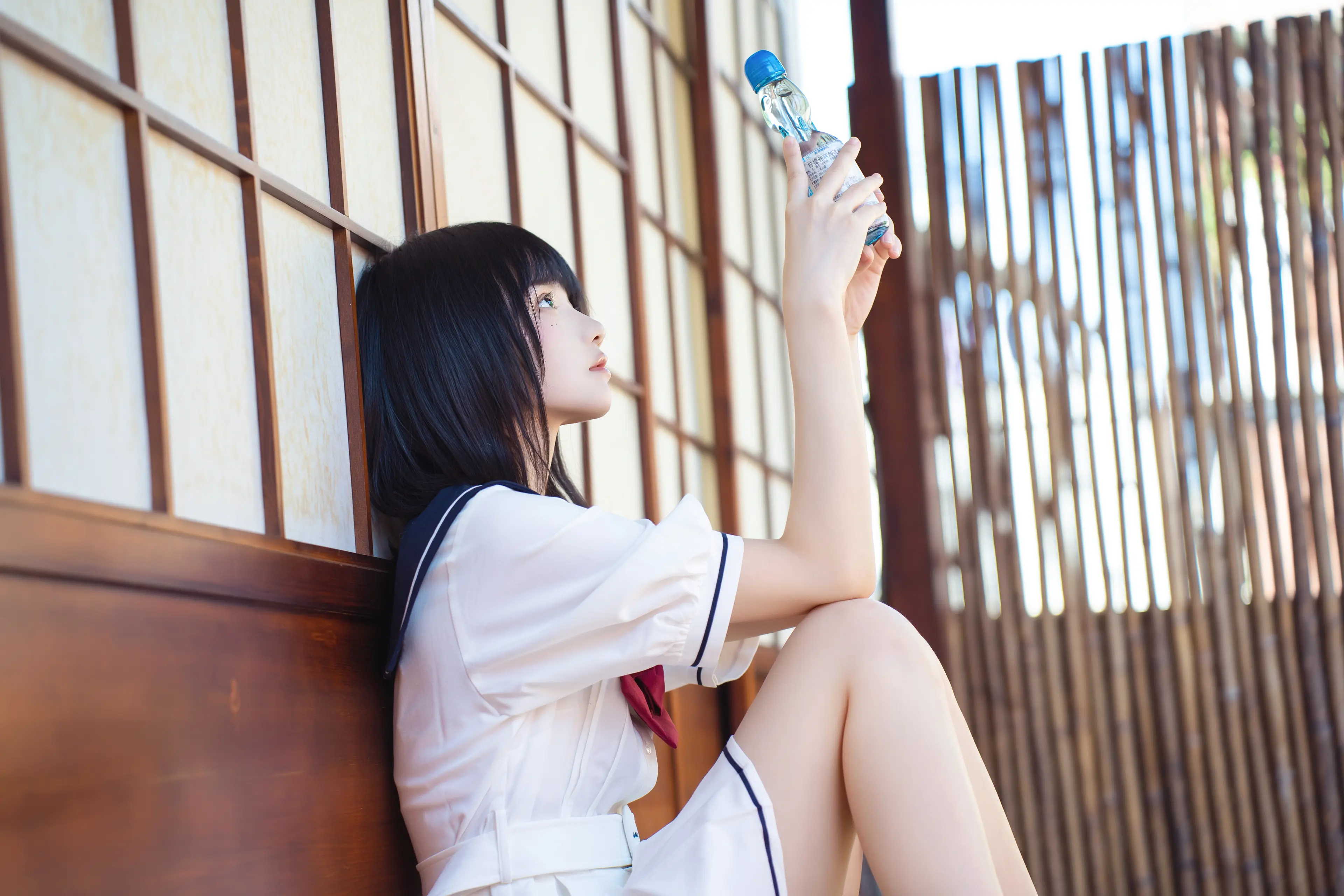 桜桃喵 盛夏制服 [39P]