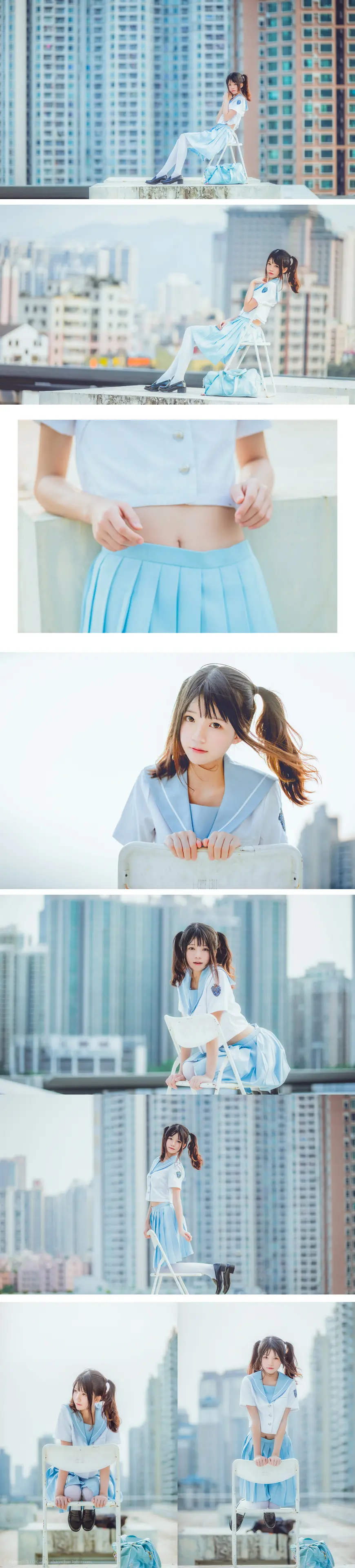 桜桃喵 穿制服的样子 [10P]