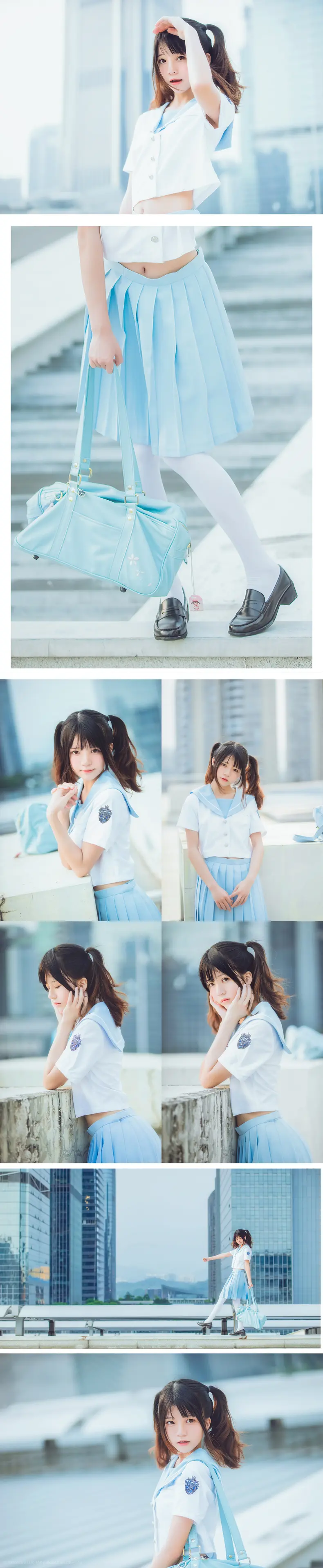 桜桃喵 穿制服的样子 [10P]