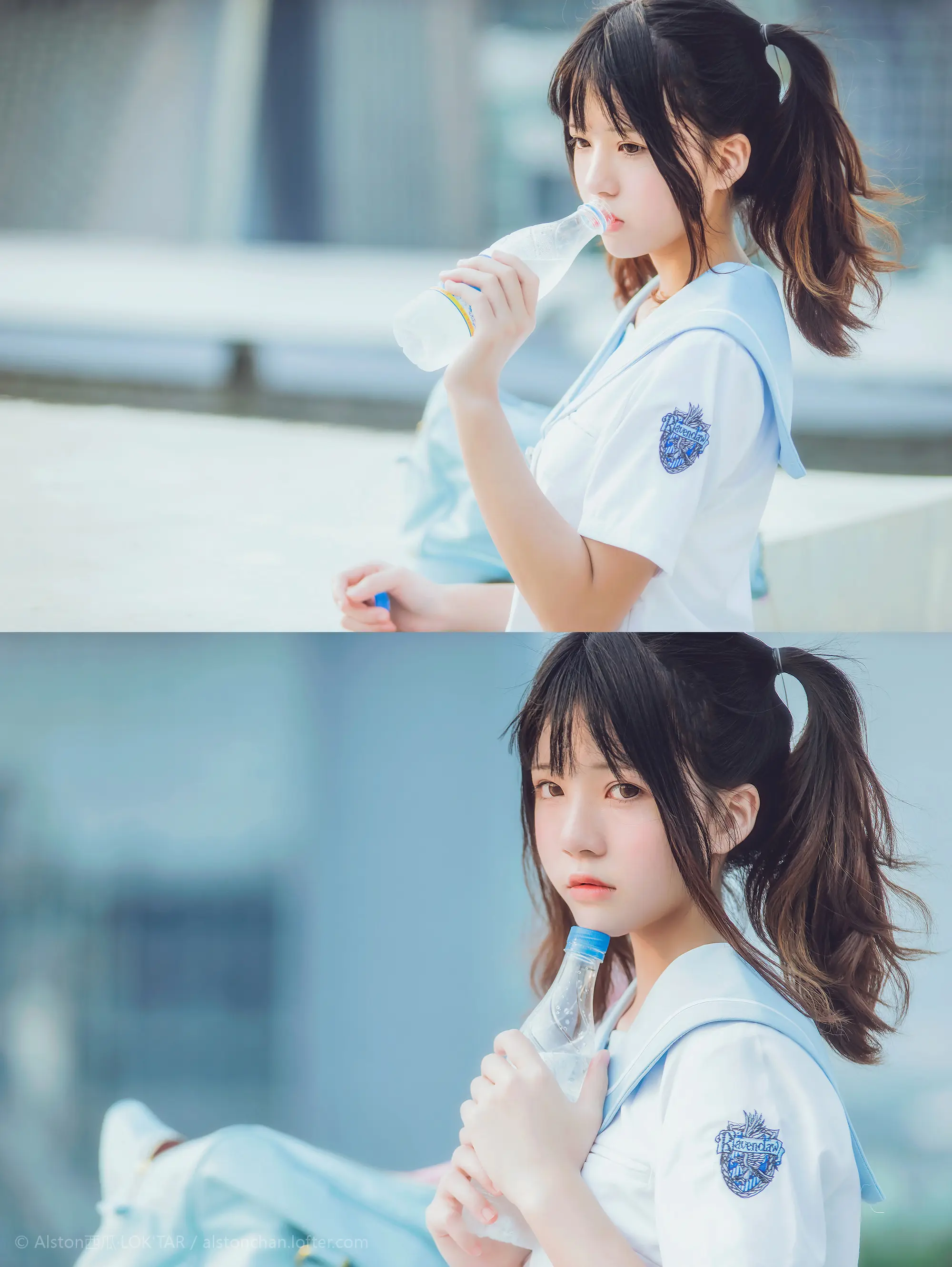 桜桃喵 穿制服的样子 [10P]