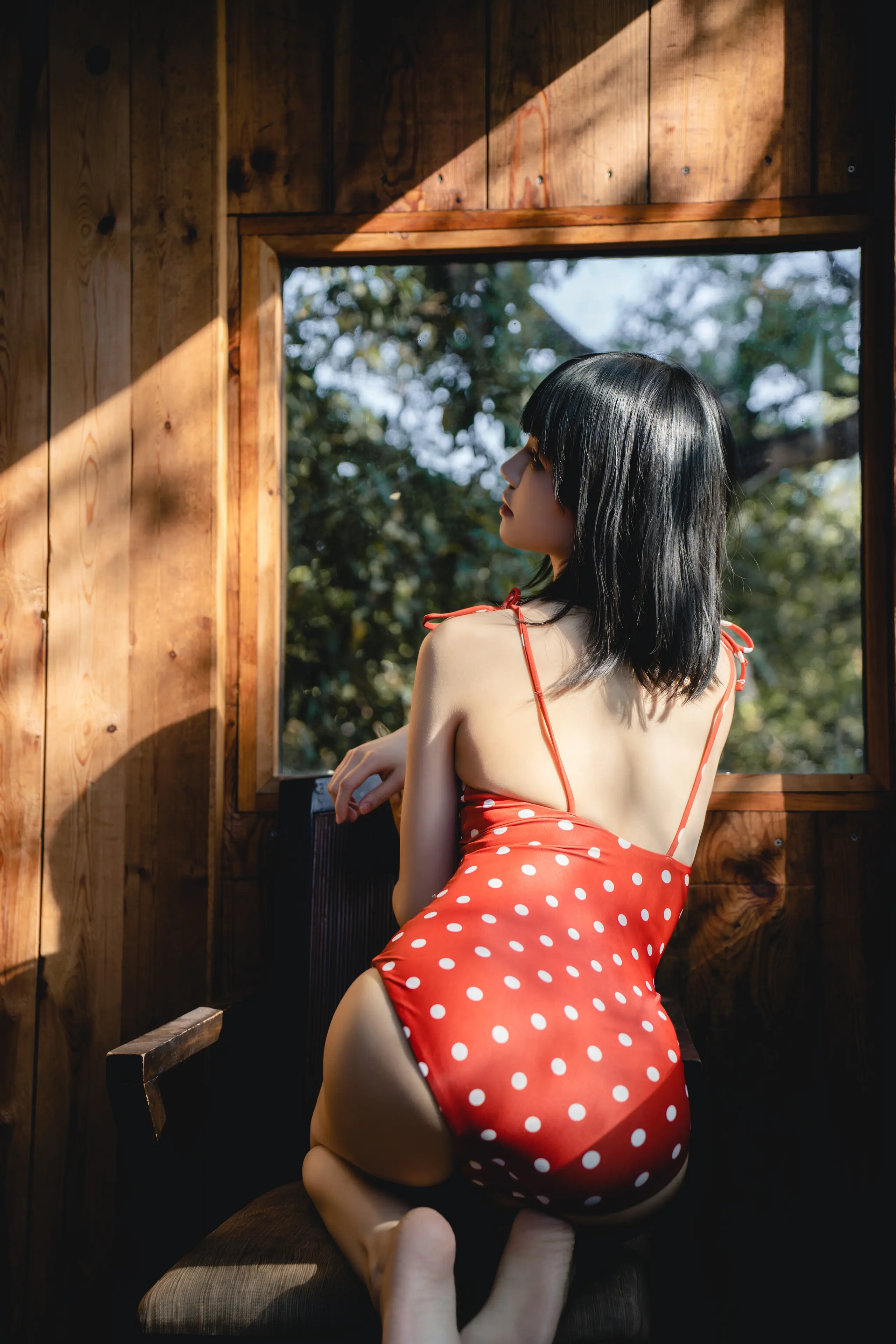 桜桃喵 红波点 [45P]