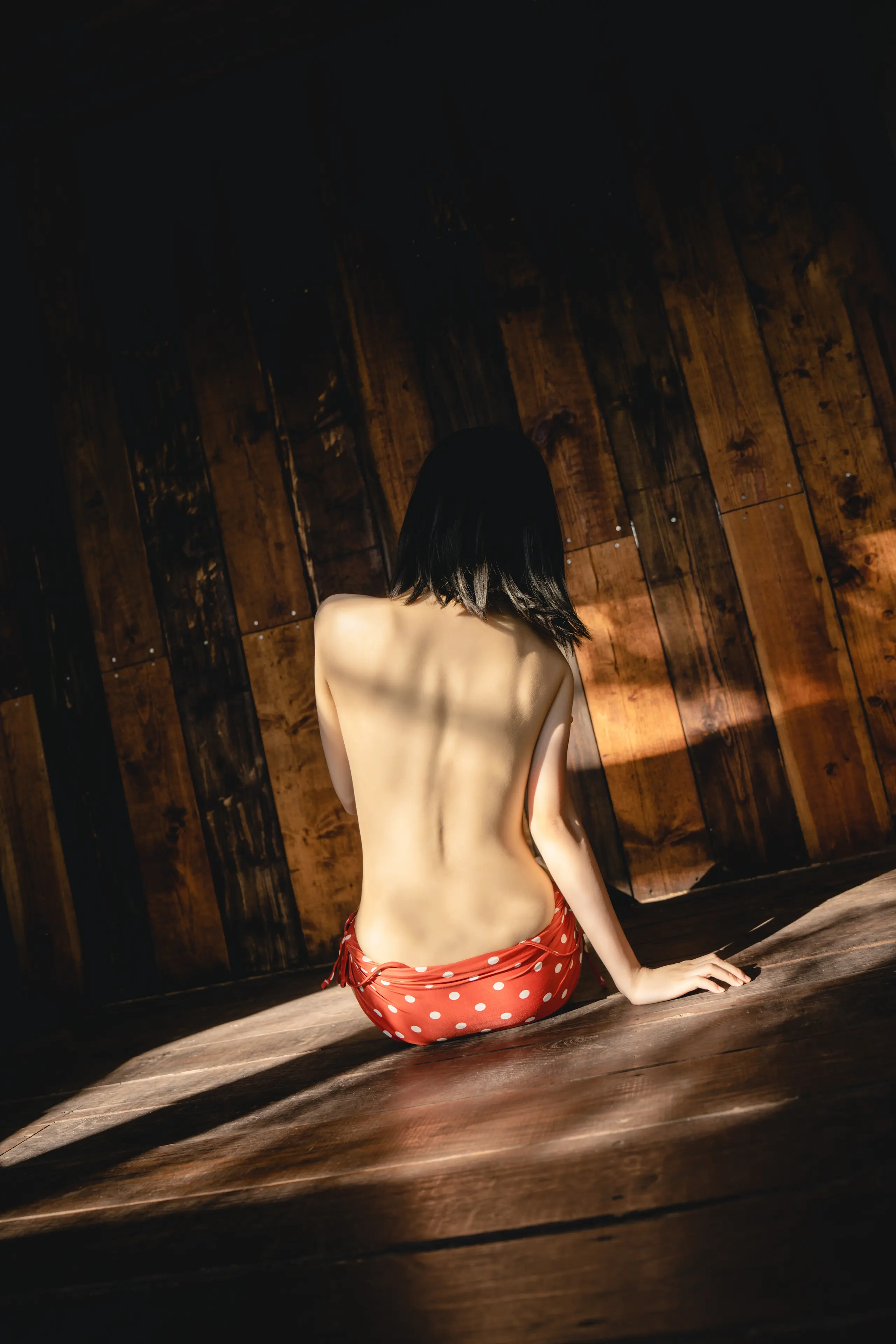 桜桃喵 红波点 [45P]