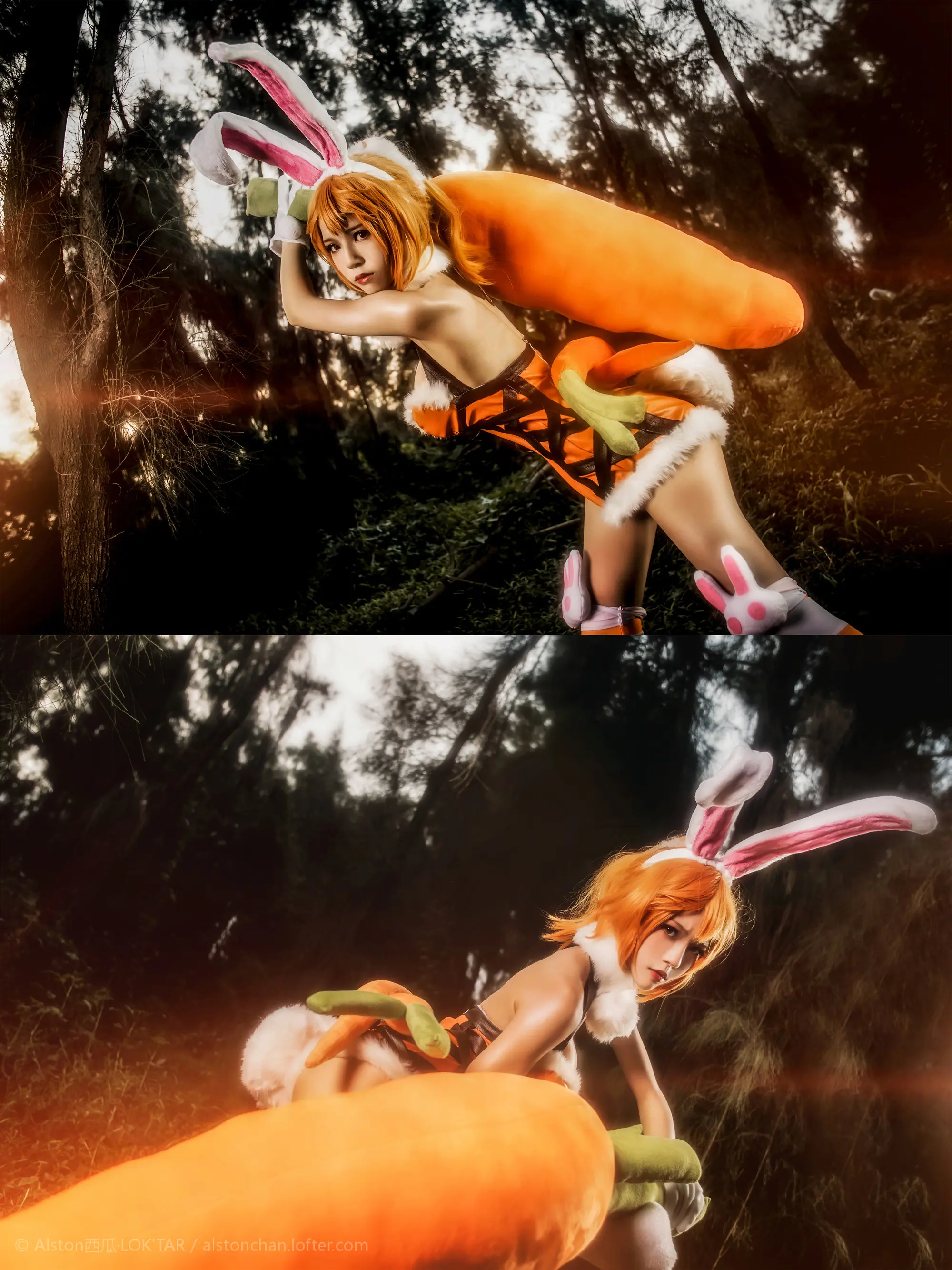 桜桃喵 花木兰兔女郎 [10P]