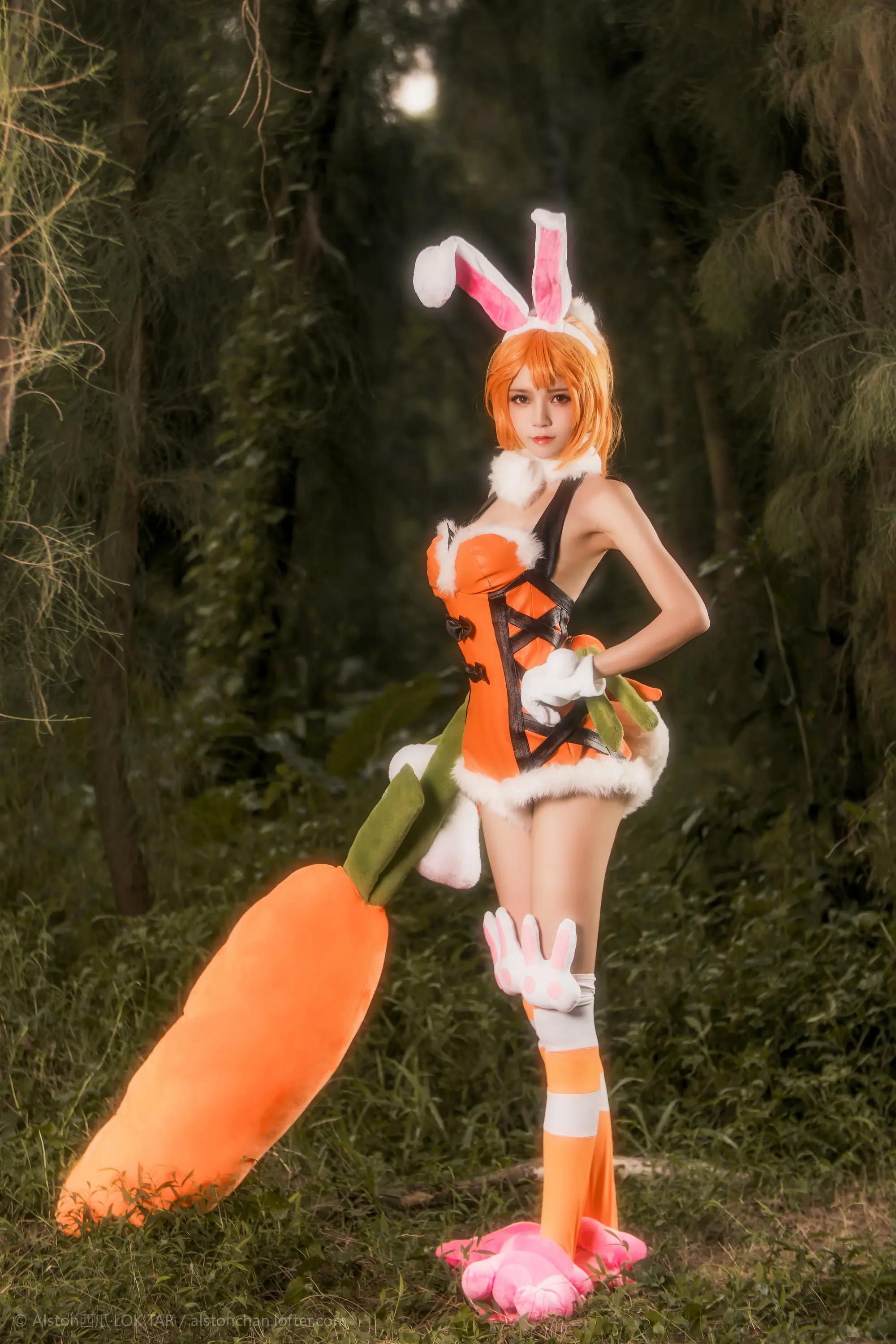 桜桃喵 花木兰兔女郎 [10P]