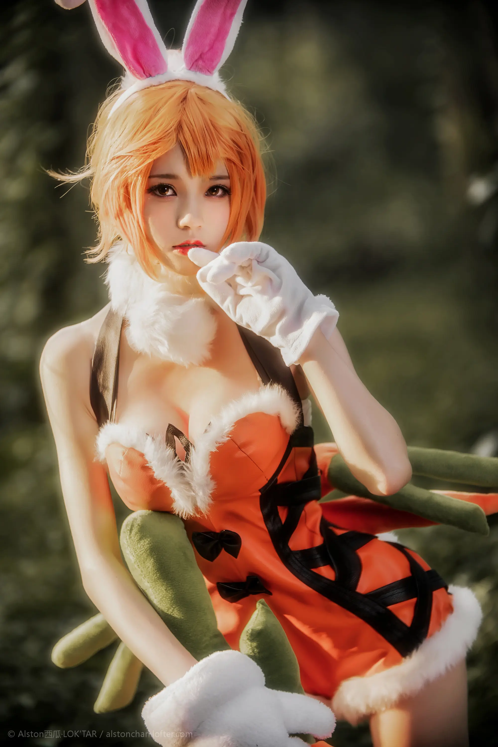 桜桃喵 花木兰兔女郎 [10P]