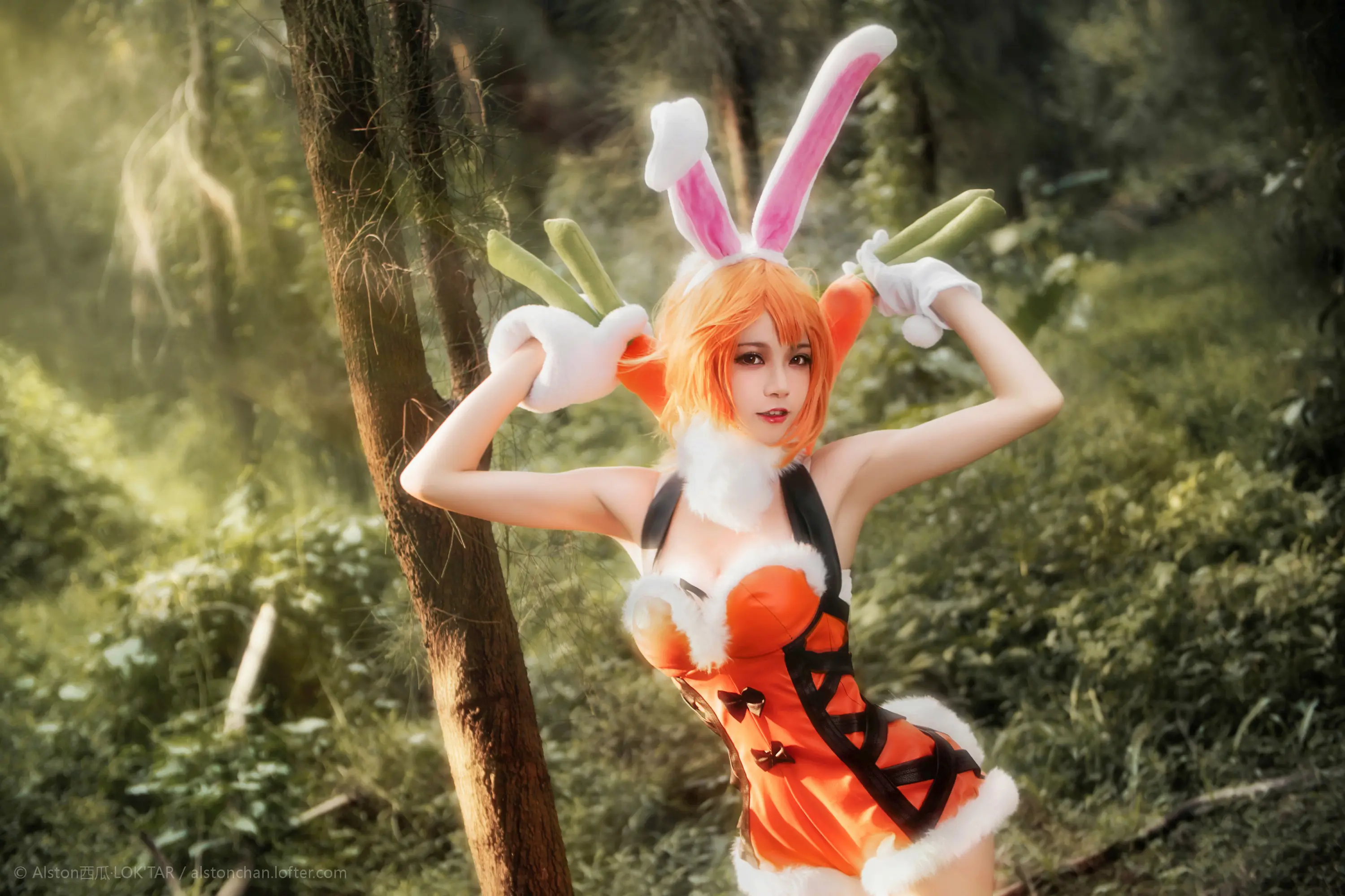 桜桃喵 花木兰兔女郎 [10P]