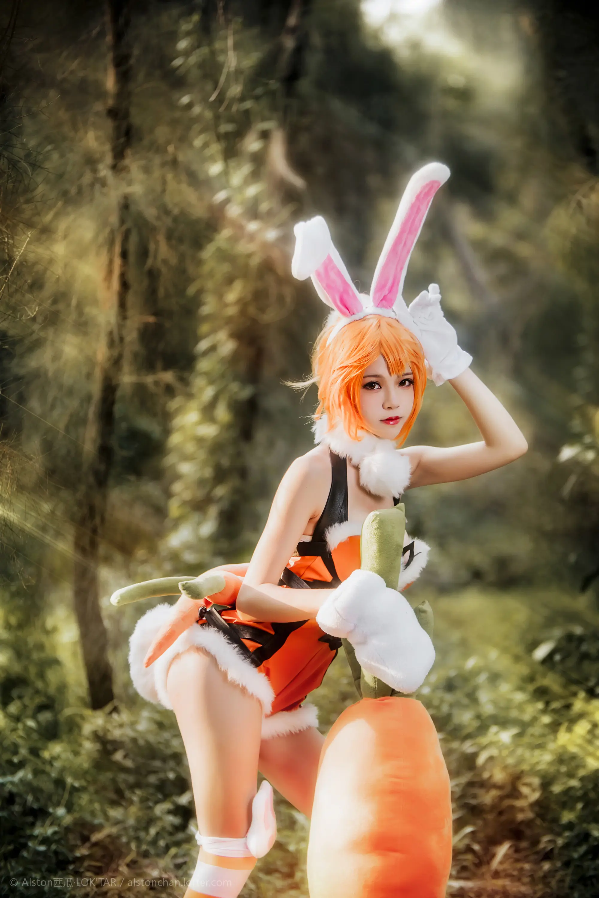 桜桃喵 花木兰兔女郎 [10P]