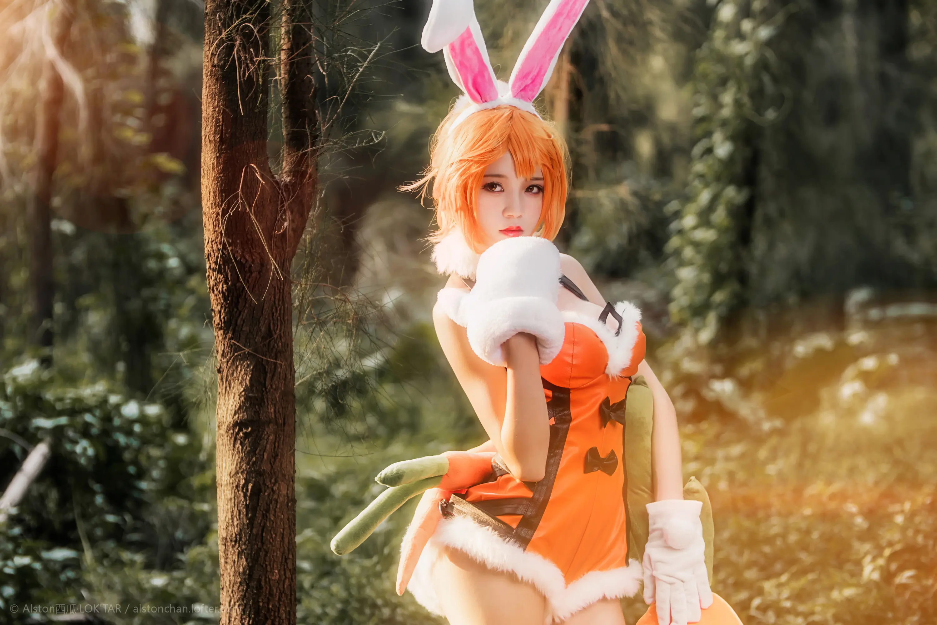 桜桃喵 花木兰兔女郎 [10P]