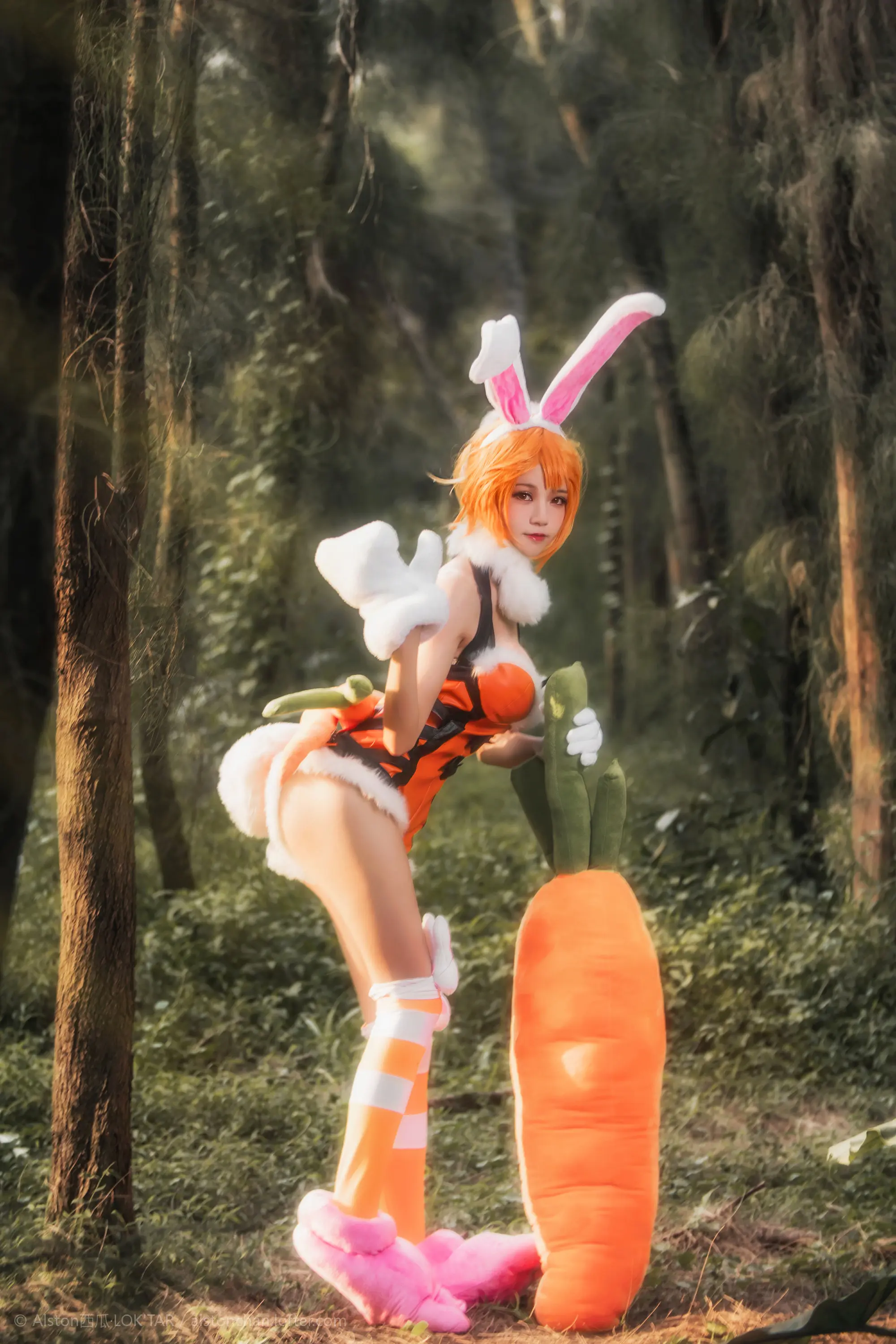 桜桃喵 花木兰兔女郎 [10P]