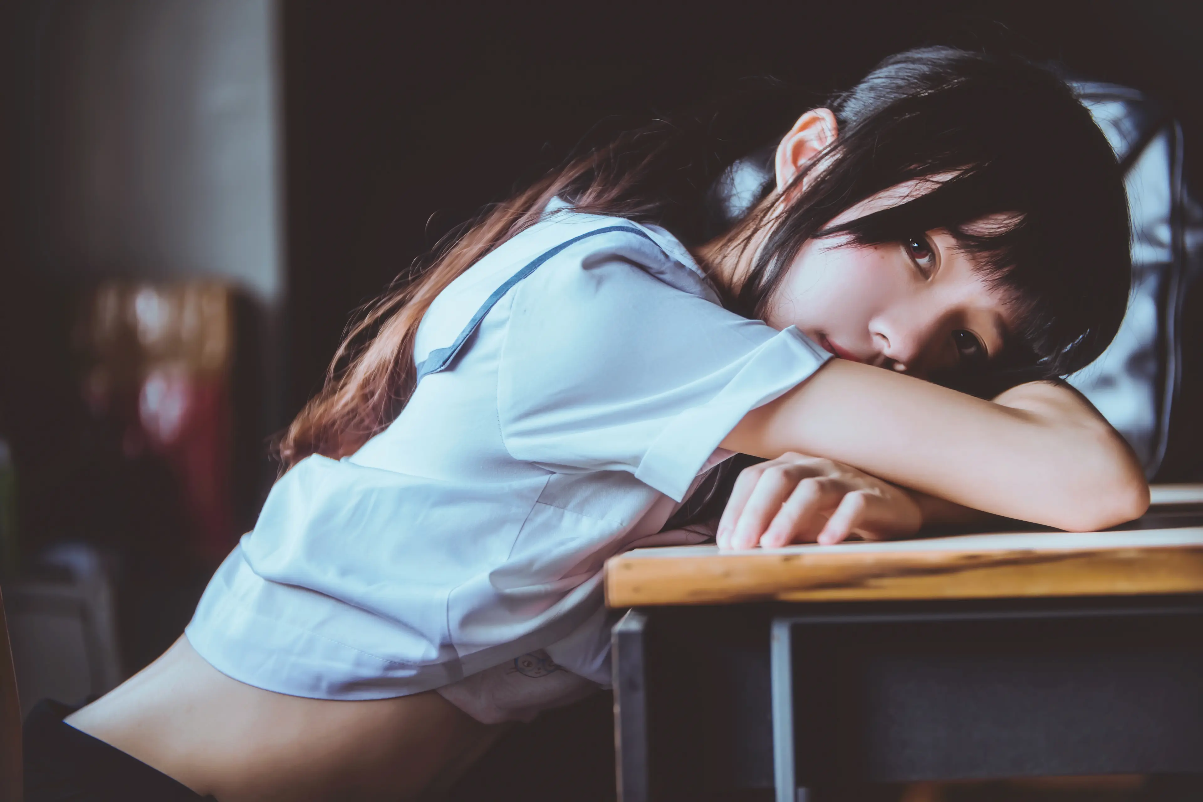 桜桃喵 蓝白水手服 [39P]