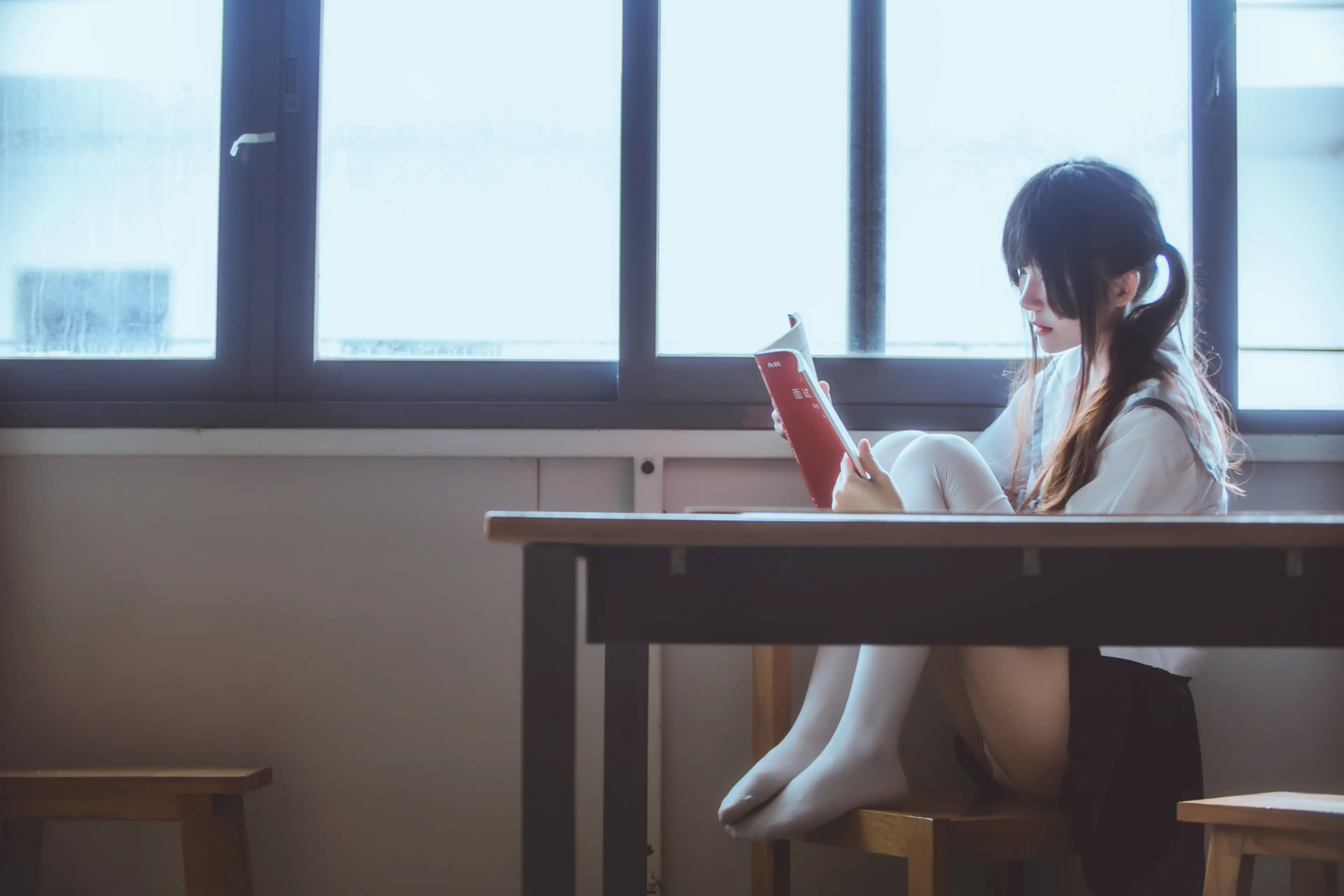 桜桃喵 蓝白水手服 [39P]